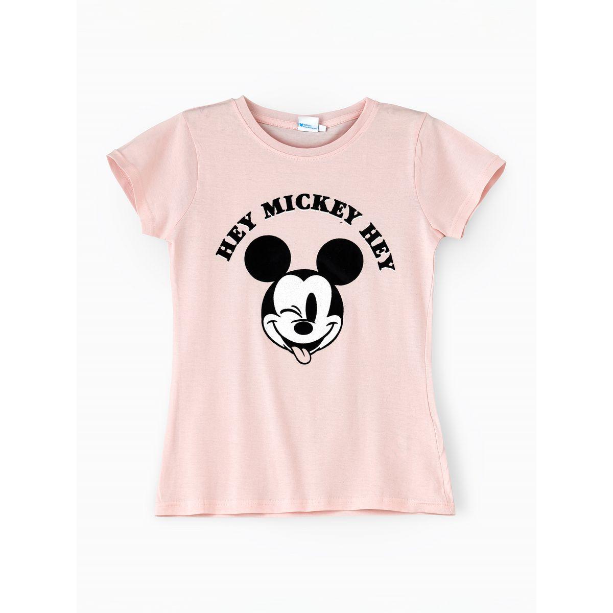 URBAN HAUL X Styli Disney Mickey Mouse Print Senior T-Shirt-girls-clothing-tshirts-image-1
