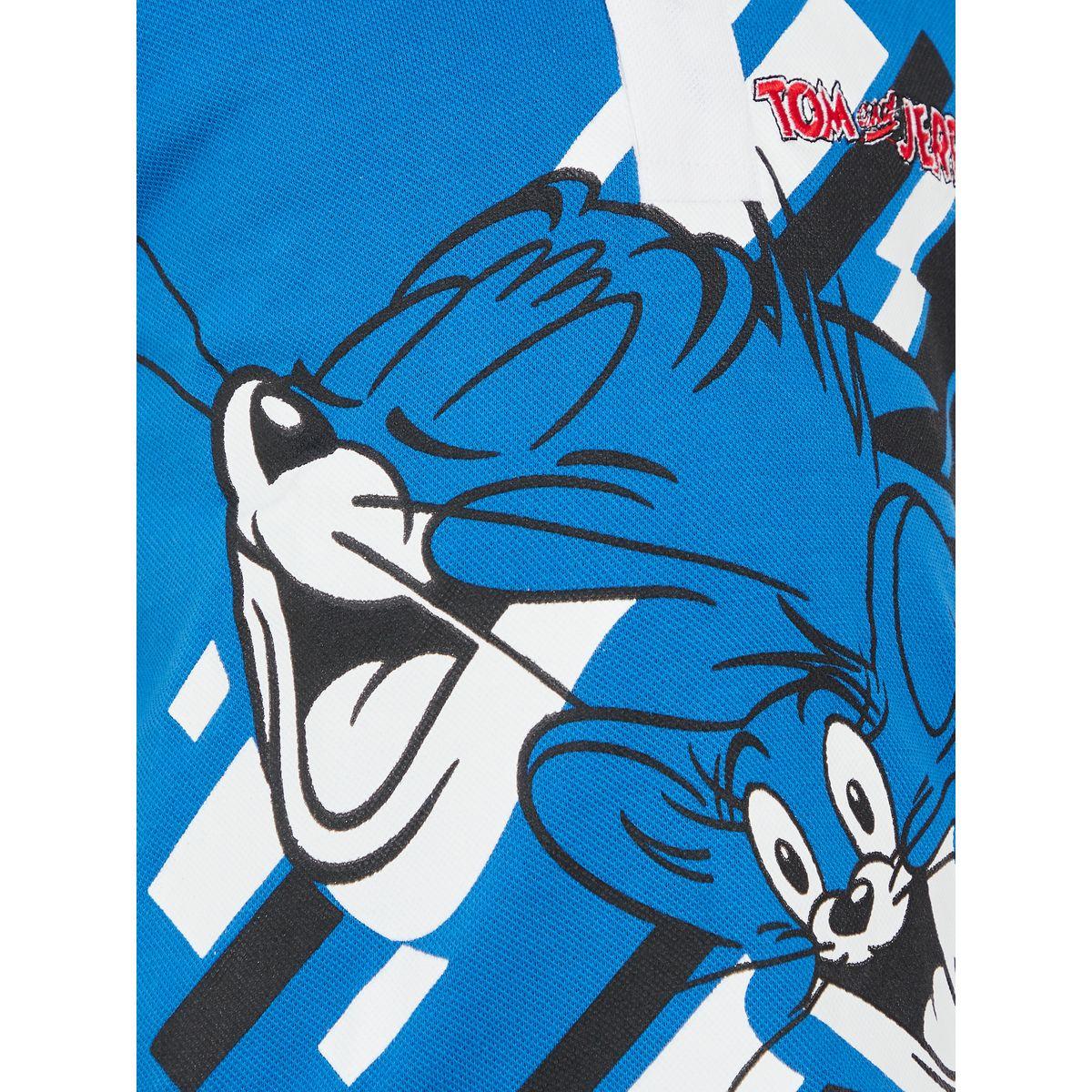 تيشيرت بولو مطبع بطبعة توم وجيري أوربان هُول × ستايلي-boys-clothing-tshirtsandpolos-image-3