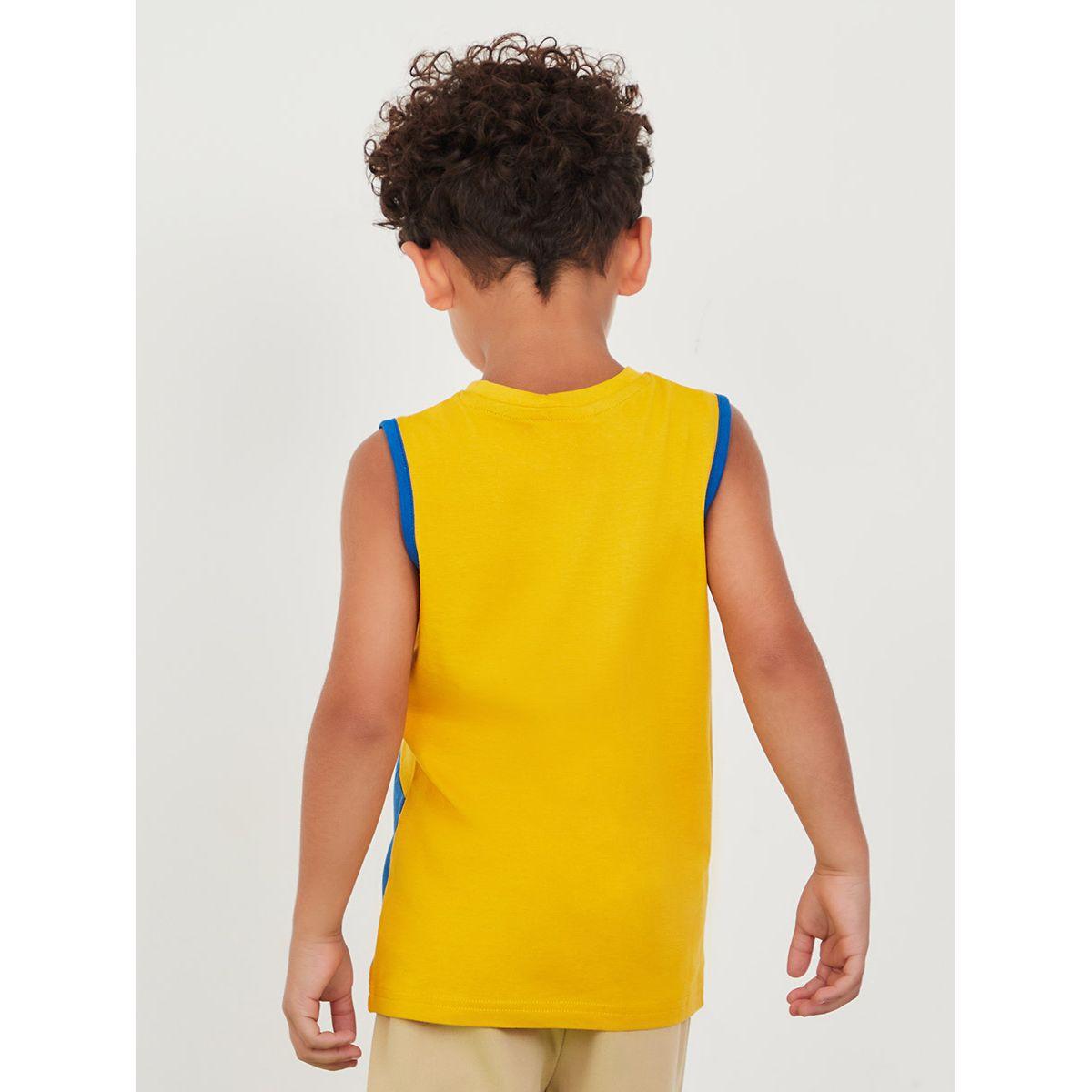 URBAN HAUL X Styli  Marvels Avengers Graphic Print Sleeveless T-shirt-boys-clothing-tshirtsandpolos-image-4