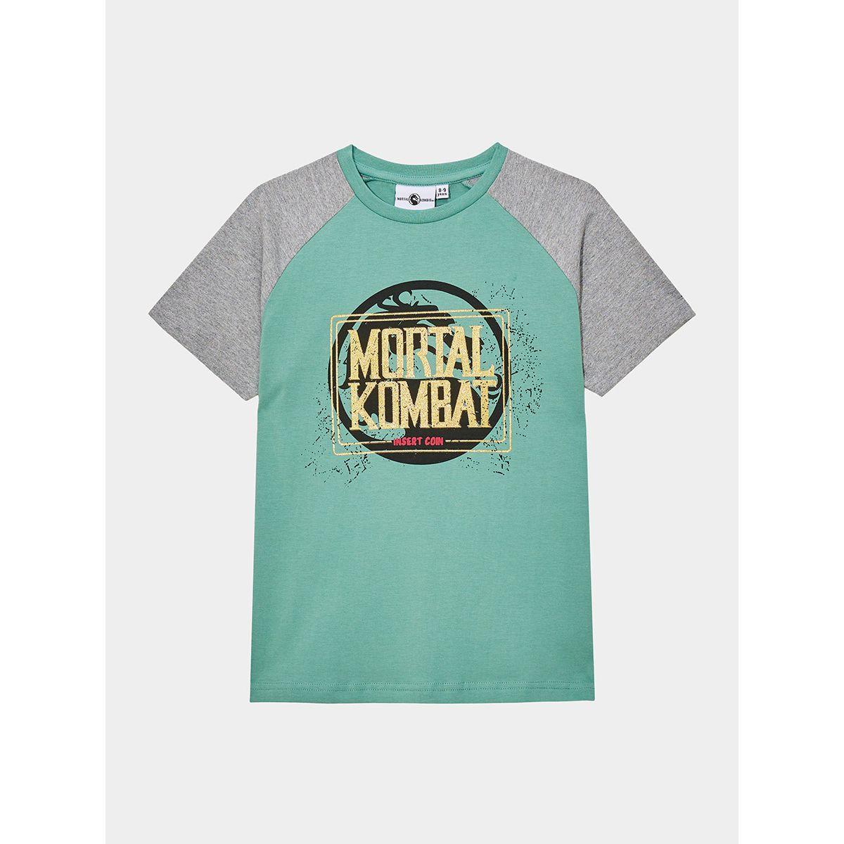 URBAN HAUL X Styli Mortal Kombat Graphic Raglan Sleeve T-Shirt-boys-clothing-tshirtsandpolos-image-1