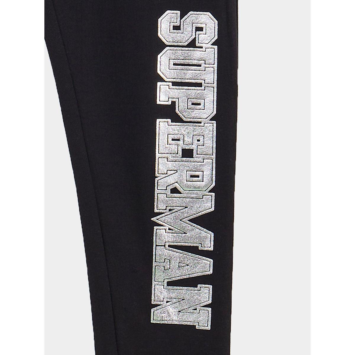 URBAN HAUL X Styli DC Superman Patch Colorblock Jogger-boys-clothing-bottoms-joggersandtrackpants-image-2