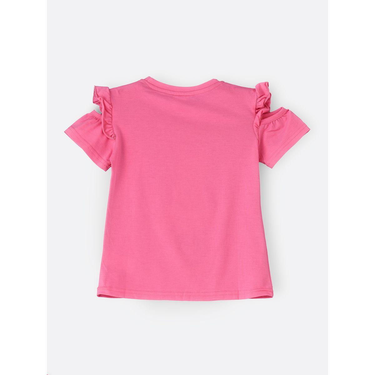 URBAN HAUL X Styli Disney Minnie Mouse Print Junior Top-girls-clothing-tshirts-image-2