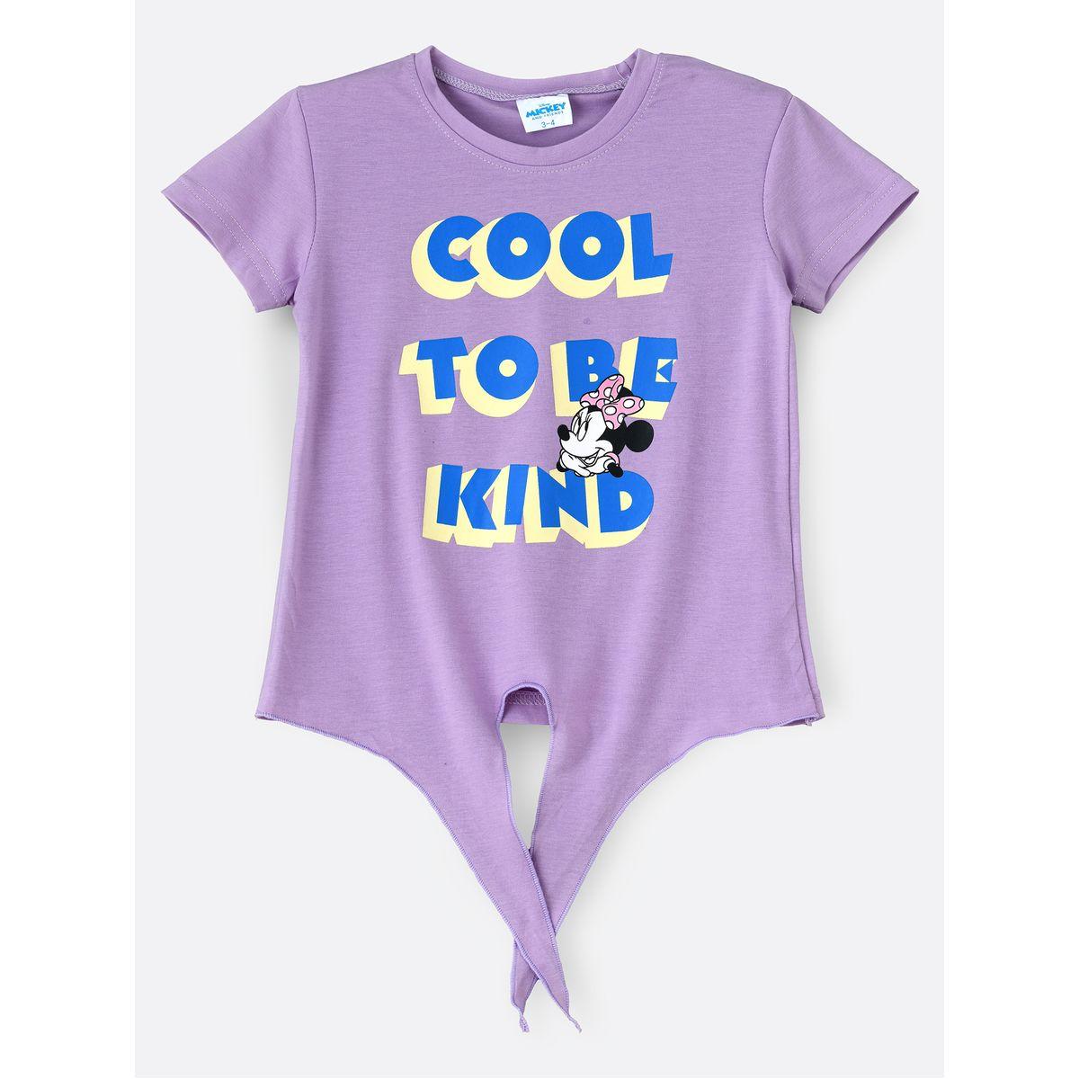 تيشيرت مطبع بطبعة ميني ماوس أوربان هُول × ستايلي-girls-clothing-tshirts-image-1