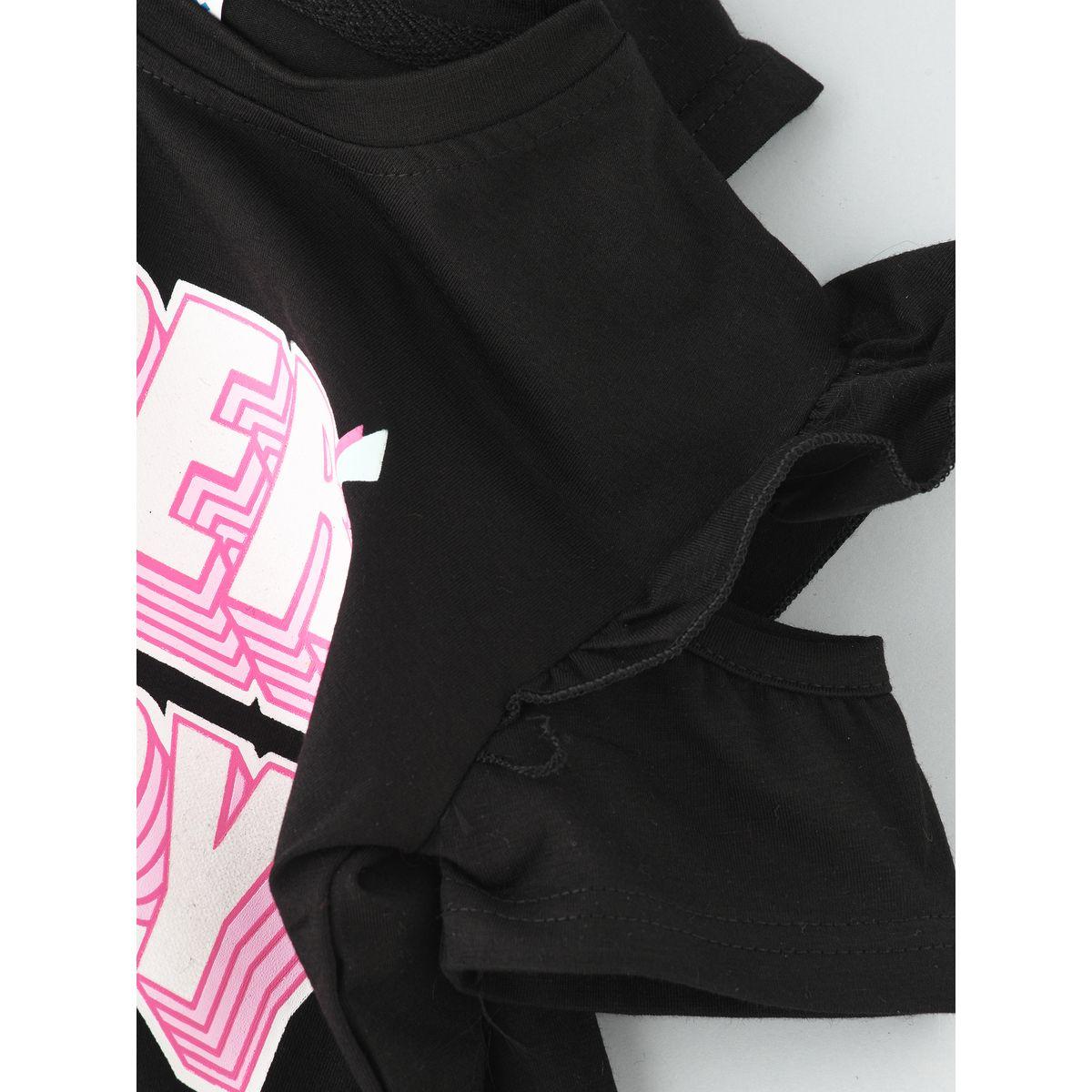 URBAN HAUL X Styli Disney Minnie Mouse Print Junior Top-girls-clothing-tshirts-image-3