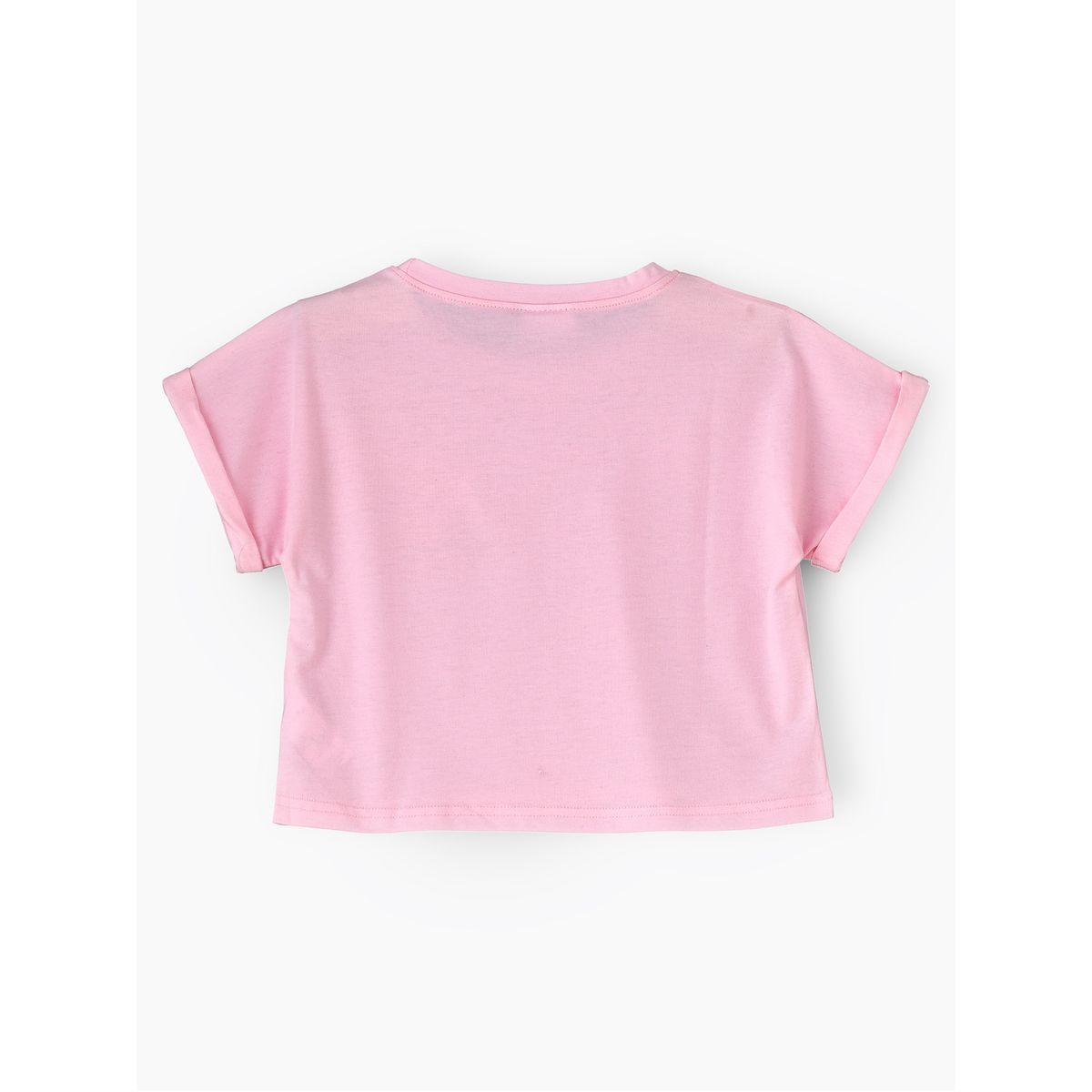 URBAN HAUL X Styli Disney Minnie Mouse Print Junior T-Shirt-girls-clothing-tshirts-image-2