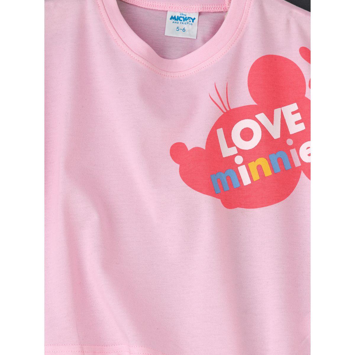 تيشيرت مطبع بطبعة ميني ماوس أوربان هُول × ستايلي-girls-clothing-tshirts-image-4