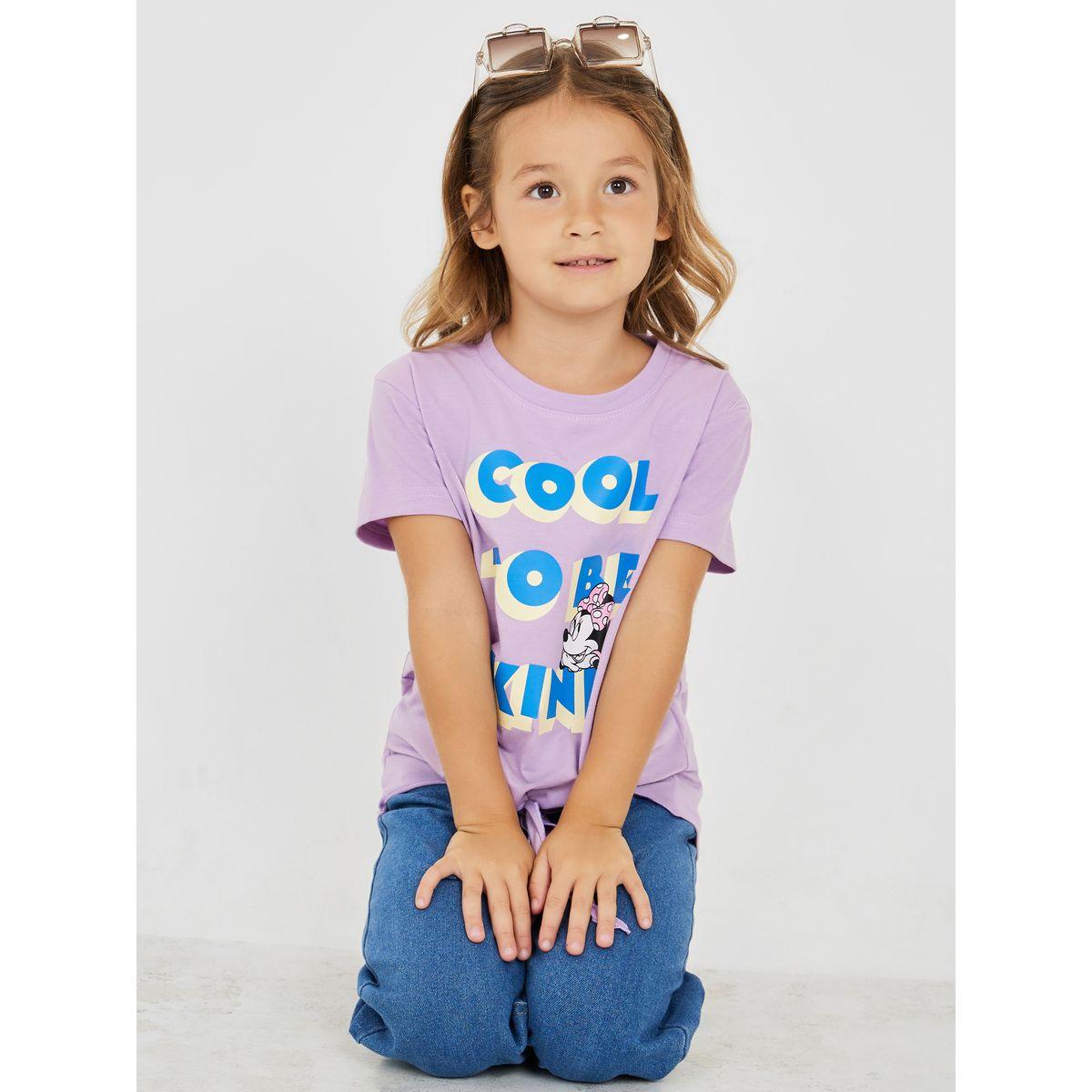 تيشيرت مطبع بطبعة ميني ماوس أوربان هُول × ستايلي-girls-clothing-tshirts-image-3
