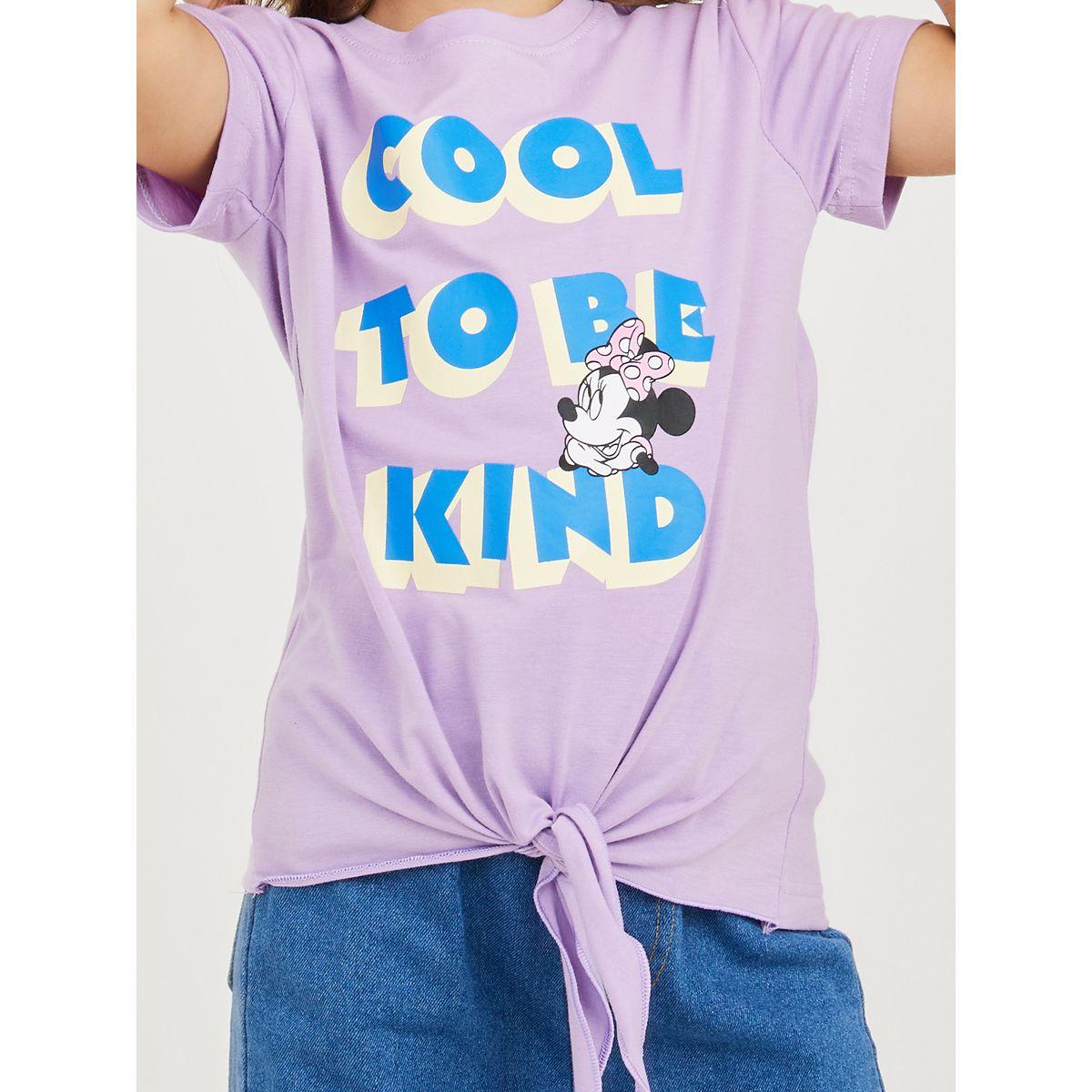 تيشيرت مطبع بطبعة ميني ماوس أوربان هُول × ستايلي-girls-clothing-tshirts-image-4
