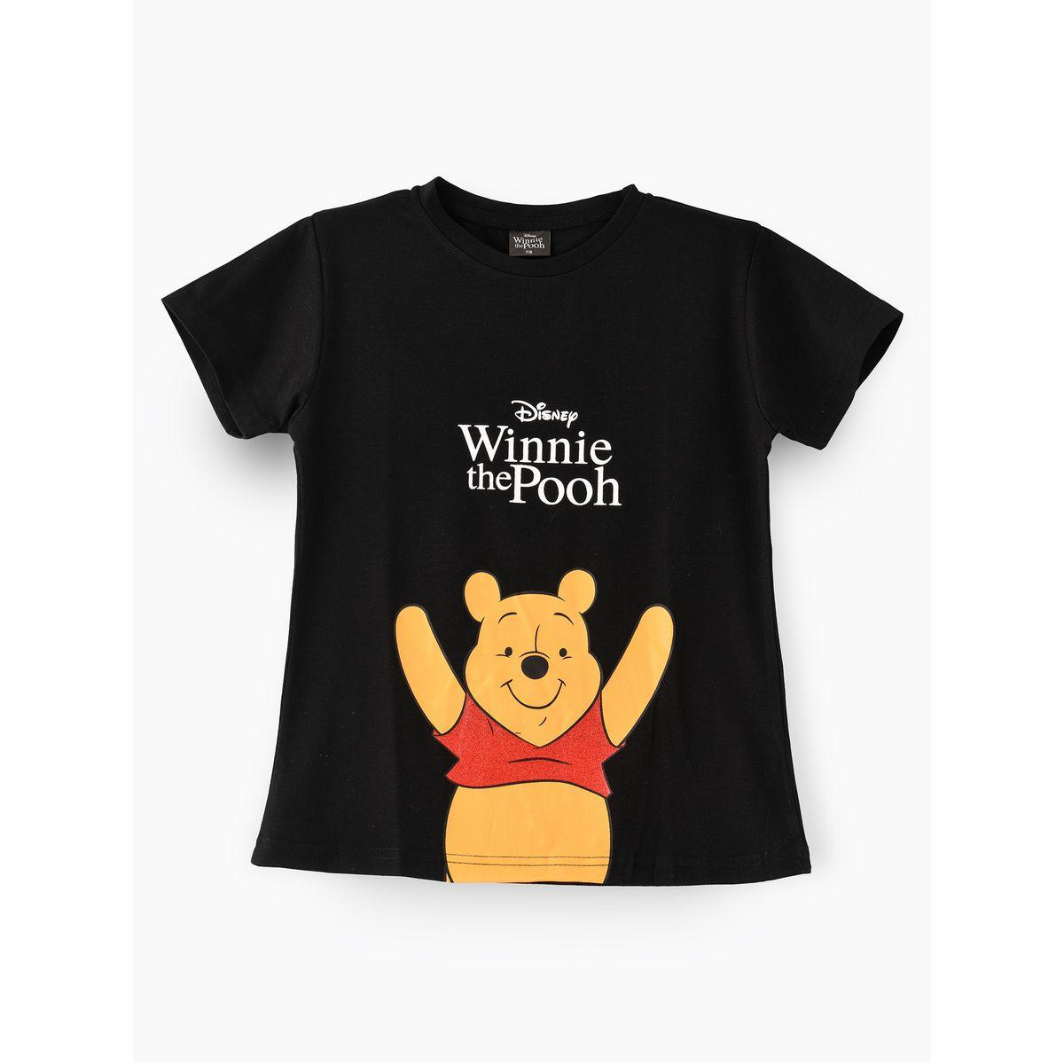URBAN HAUL X Styli Disney Winnie The Pooh Print Junior T-Shirt-girls-clothing-tshirts-image-1