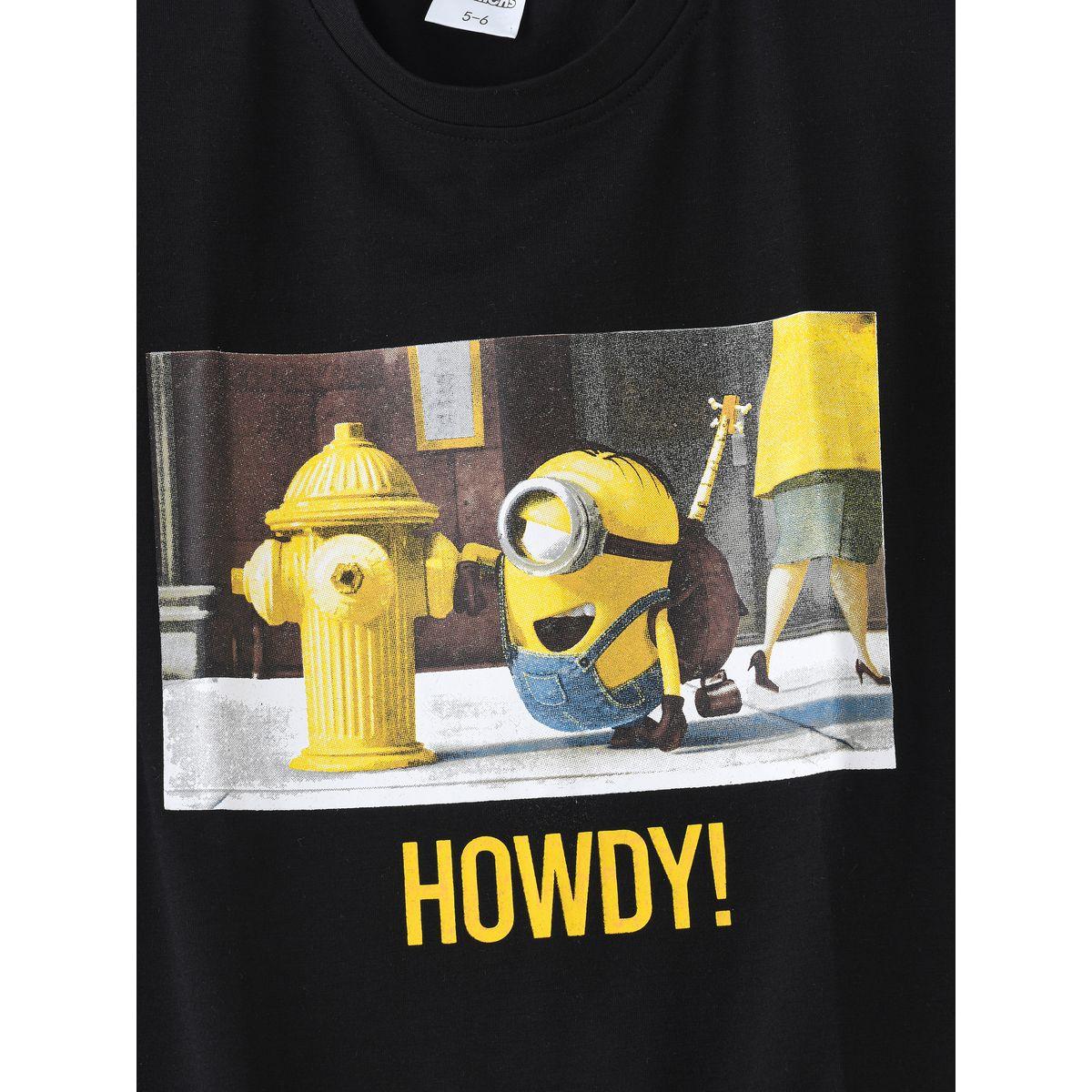 URBAN HAUL X Styli Universal Minions Print Junior T-Shirt-girls-clothing-tshirts-image-3