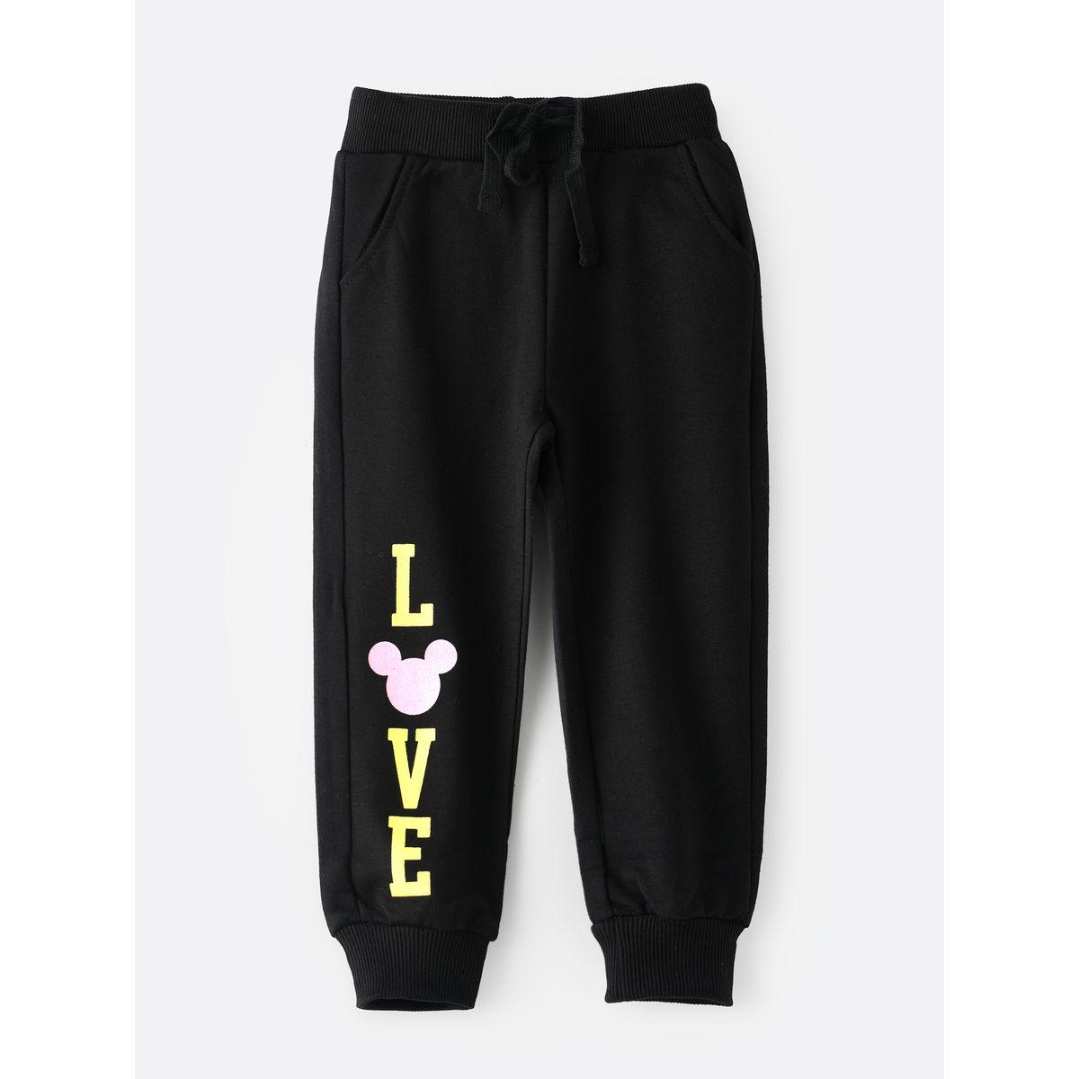 جوغر مطبع بشخصية ميكي ماوس أوربان هُول × ستايلي-girls-clothing-bottoms-joggersandtrackpants-image-1