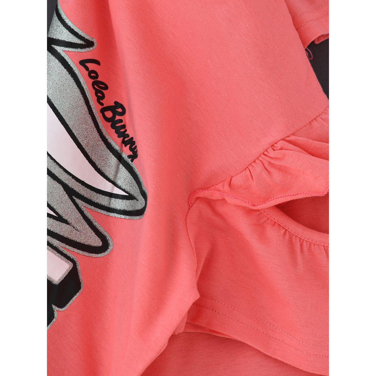 URBAN HAUL X Styli Warner Bros Lola Bunny Print Senior Top-girls-clothing-tshirts-image-4