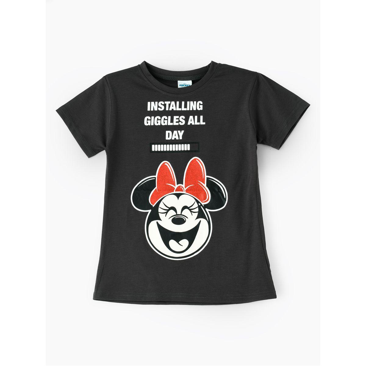 URBAN HAUL X Styli Disney Minnie Mouse Print Senior T-Shirt-girls-clothing-tshirts-image-1