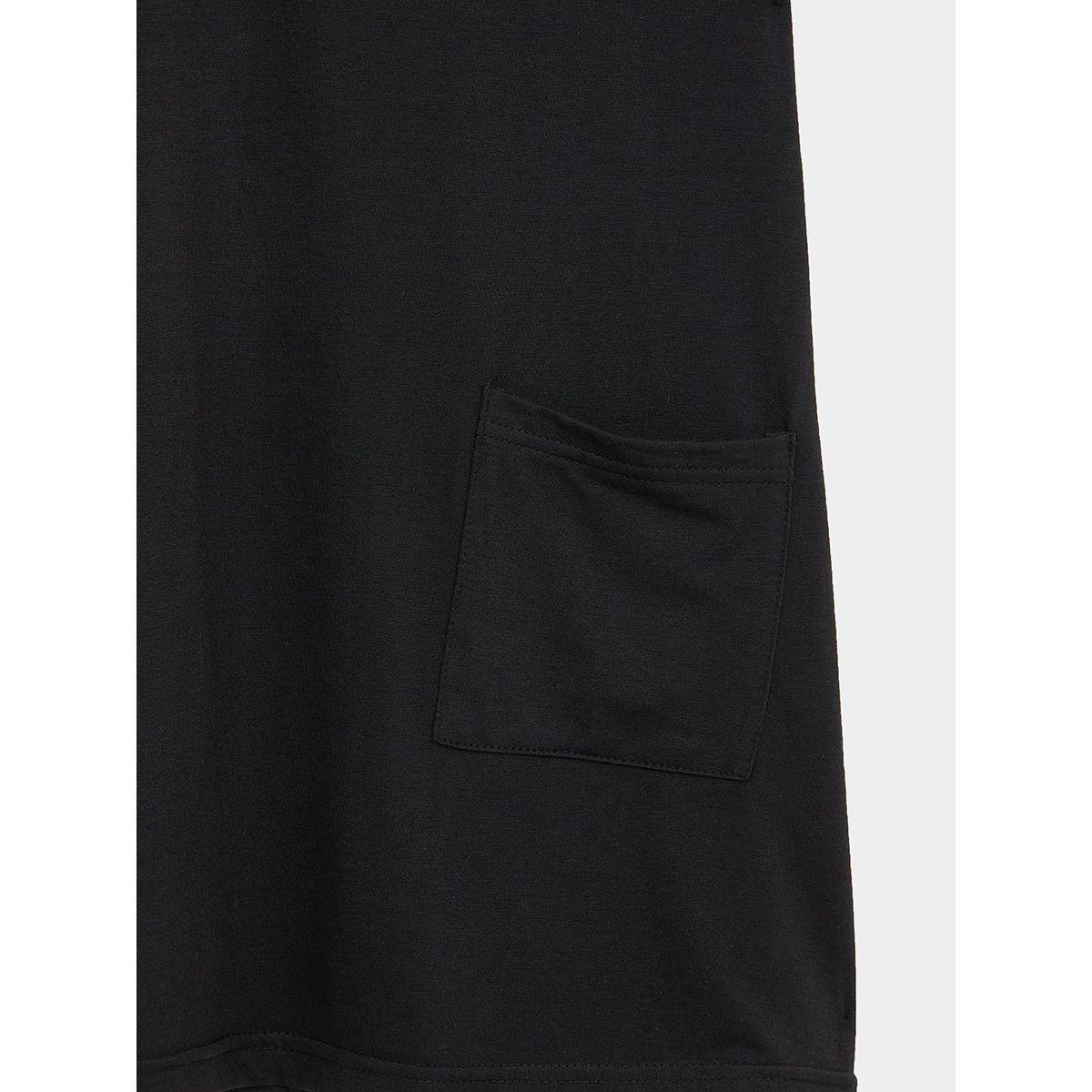 تيشيرت طويل مطبع بشعار فريندرز أوربان هُول × ستايلي-girls-clothing-tshirts-image-2