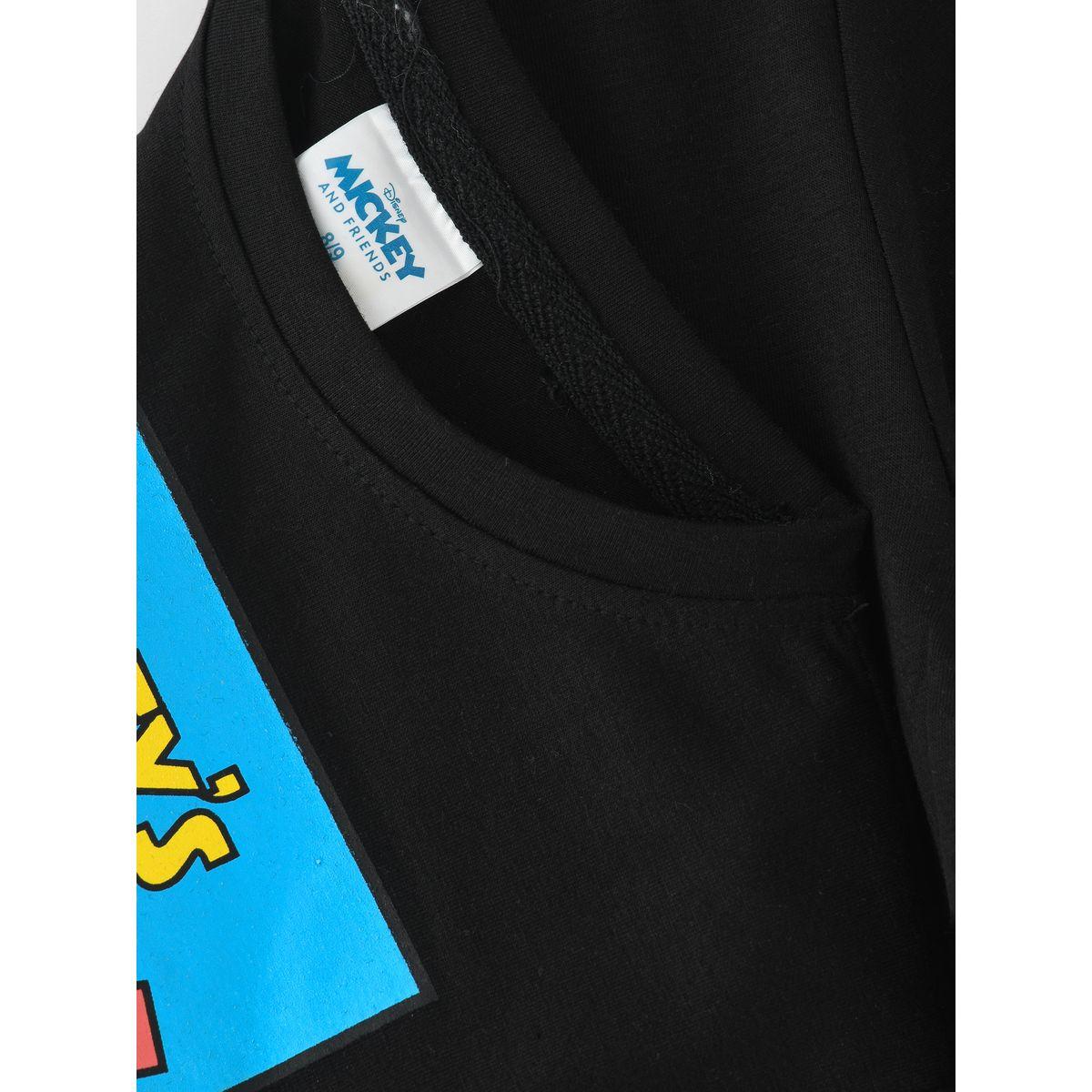 URBAN HAUL X Styli Disney Mickey Mouse & Friends Print Senior T-Shirt-girls-clothing-tshirts-image-3