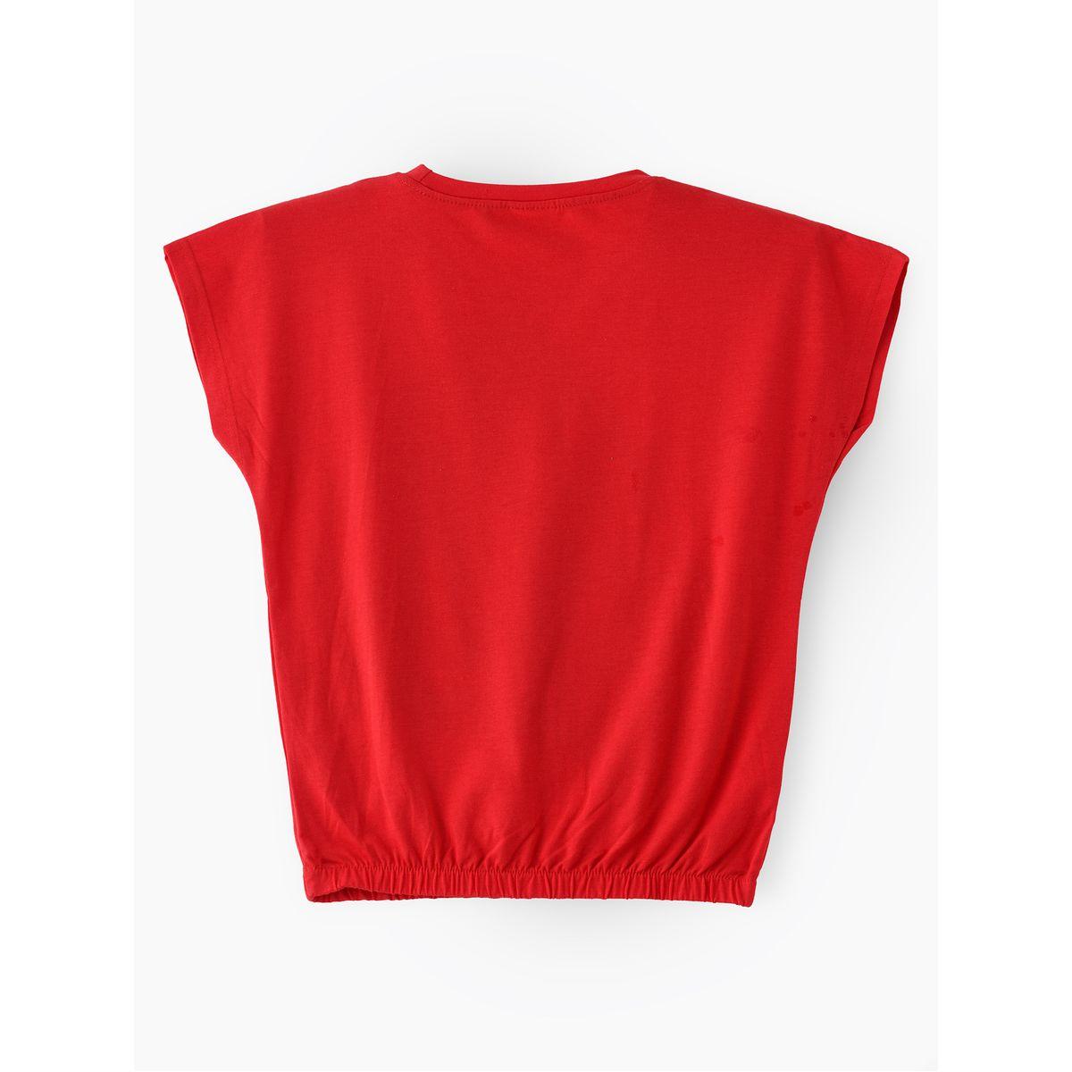 تيشيرت مطبع بطبعة وندر ومن أوربان هُول × ستايلي-girls-clothing-tshirts-image-2