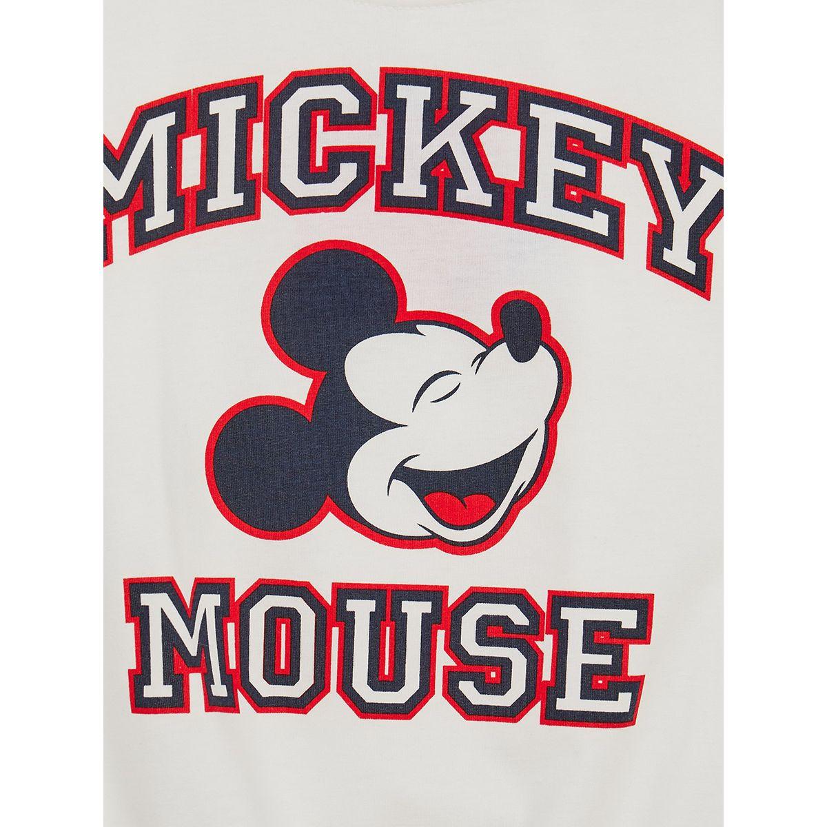 URBAN HAUL X Styli Disney Mickey Mouse Graphic Print T-shirt-girls-clothing-tshirts-image-2