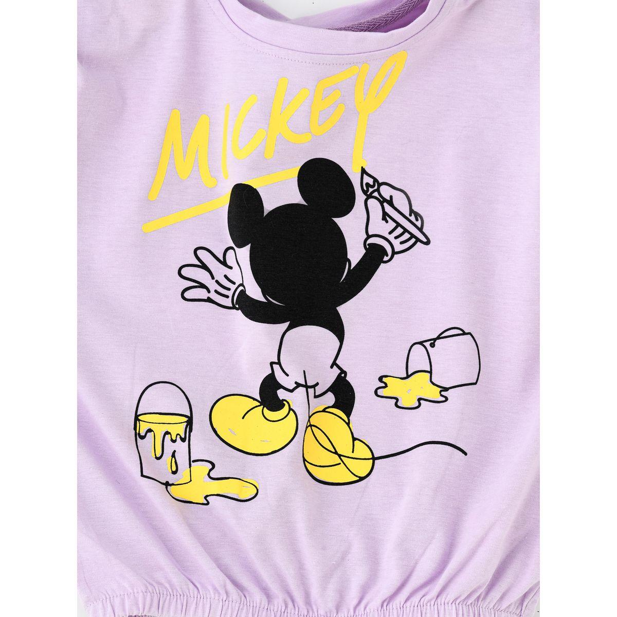 URBAN HAUL X Styli Disney Mickey Mouse Print Senior T-Shirt-girls-clothing-tshirts-image-3