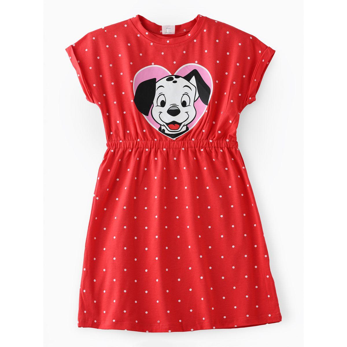 URBAN HAUL X Styli Disney 101 Dalmatians Print Senior Fashion Dress-girls-clothing-dressesandjumpsuits-image-1