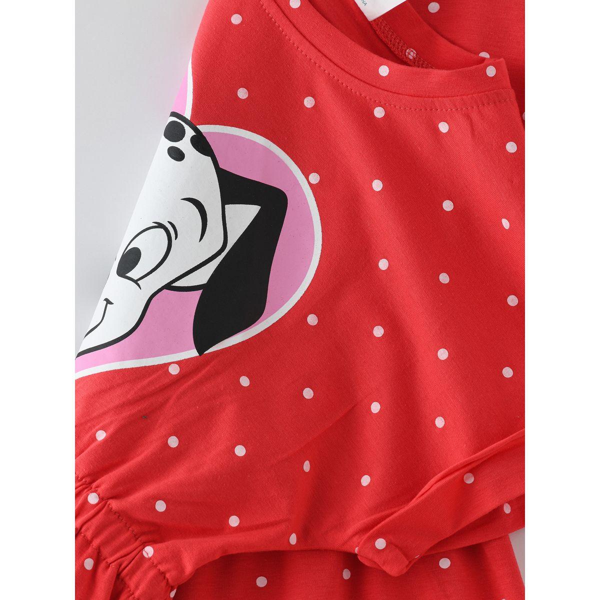 URBAN HAUL X Styli Disney 101 Dalmatians Print Senior Fashion Dress-girls-clothing-dressesandjumpsuits-image-4
