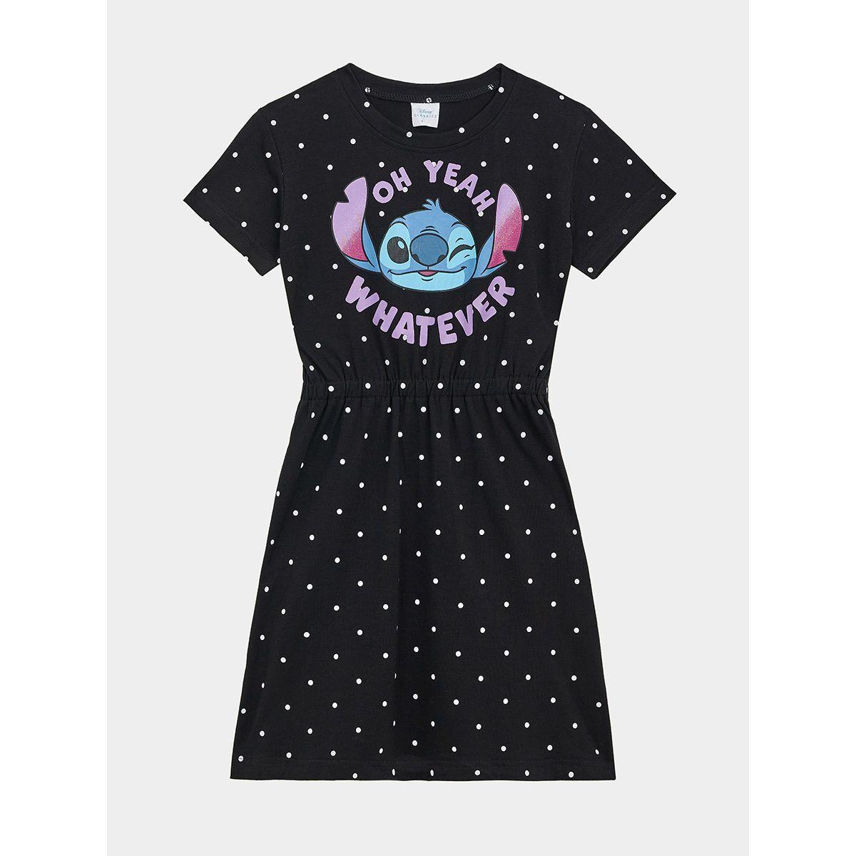 URBAN HAUL X Styli Disney Lilo & Stitch Print Senior Casual Dress-girls-clothing-dressesandjumpsuits-image-1