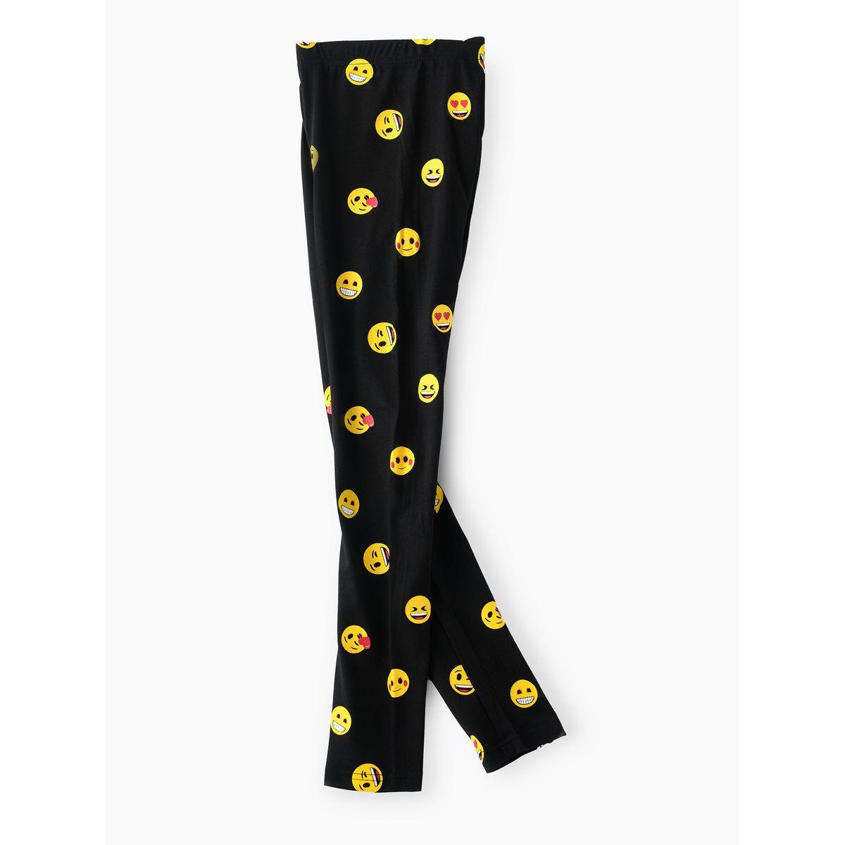 URBAN HAUL X Styli Emoji Graphic Senior Leggings-girls-clothing-bottoms-leggings-image-3