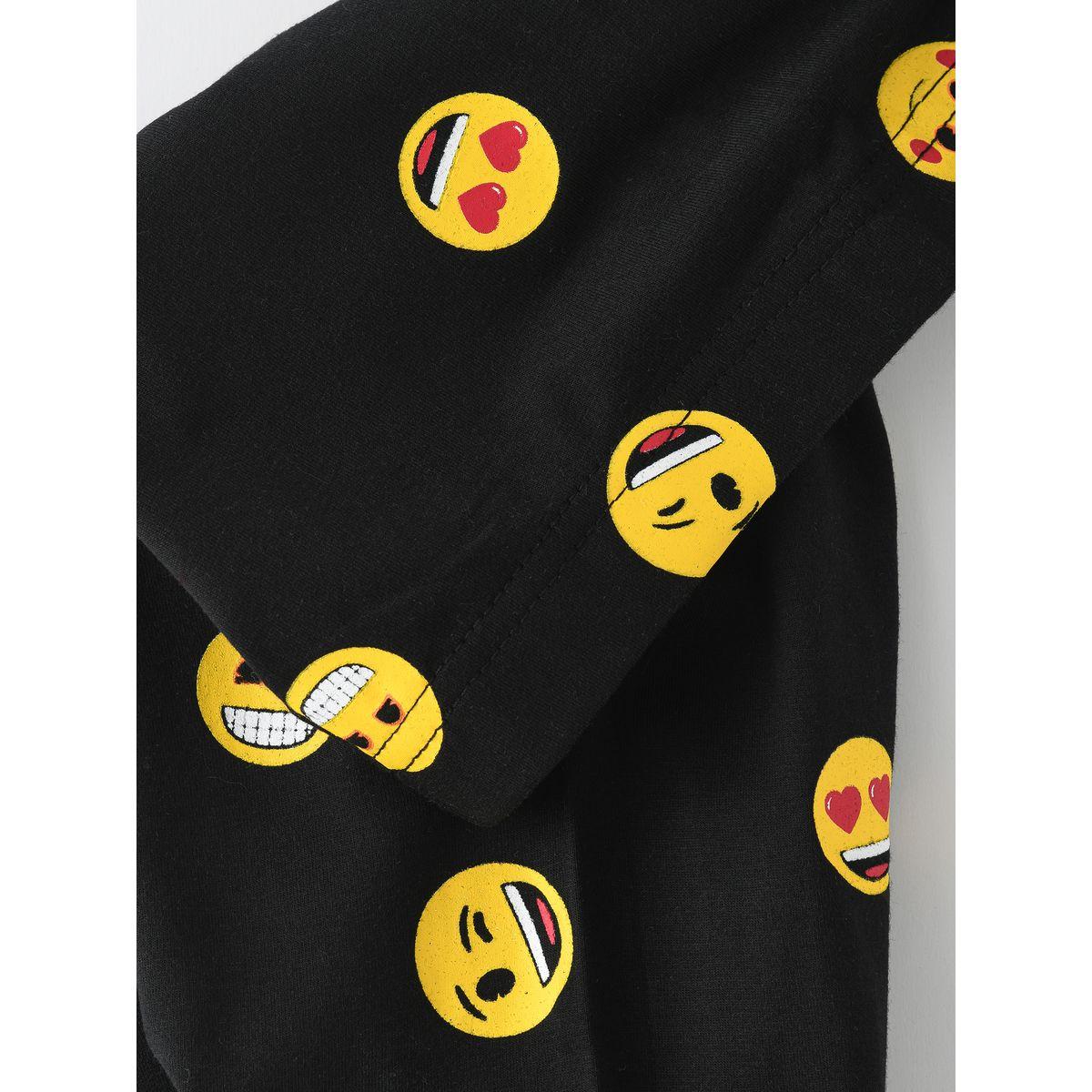 URBAN HAUL X Styli Emoji Graphic Senior Leggings-girls-clothing-bottoms-leggings-image-4
