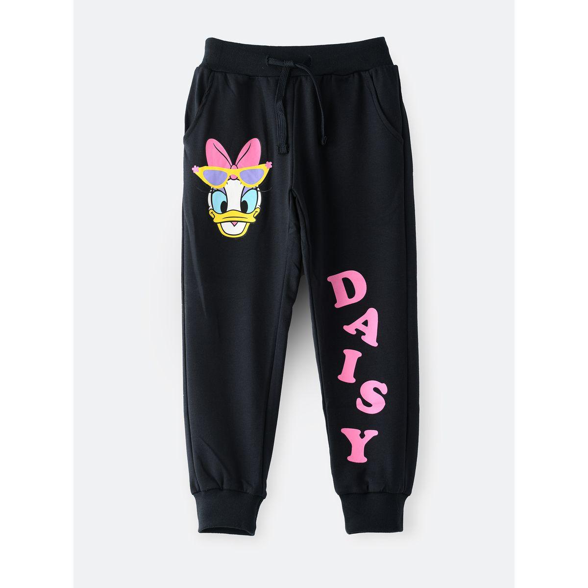 URBAN HAUL X Styli Disney Daisy Duck Graphic Senior Jogger-girls-clothing-bottoms-joggersandtrackpants-image-1