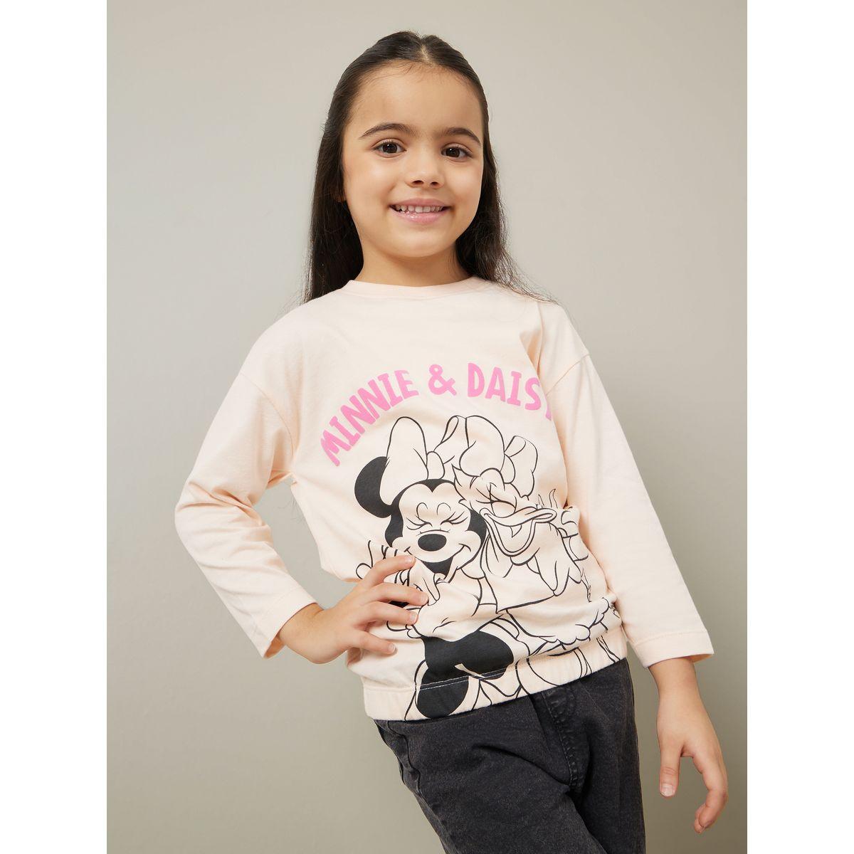 Styli Disney Minnie & Friends Graphic T-Shirt-girls-clothing-tshirts-image-1