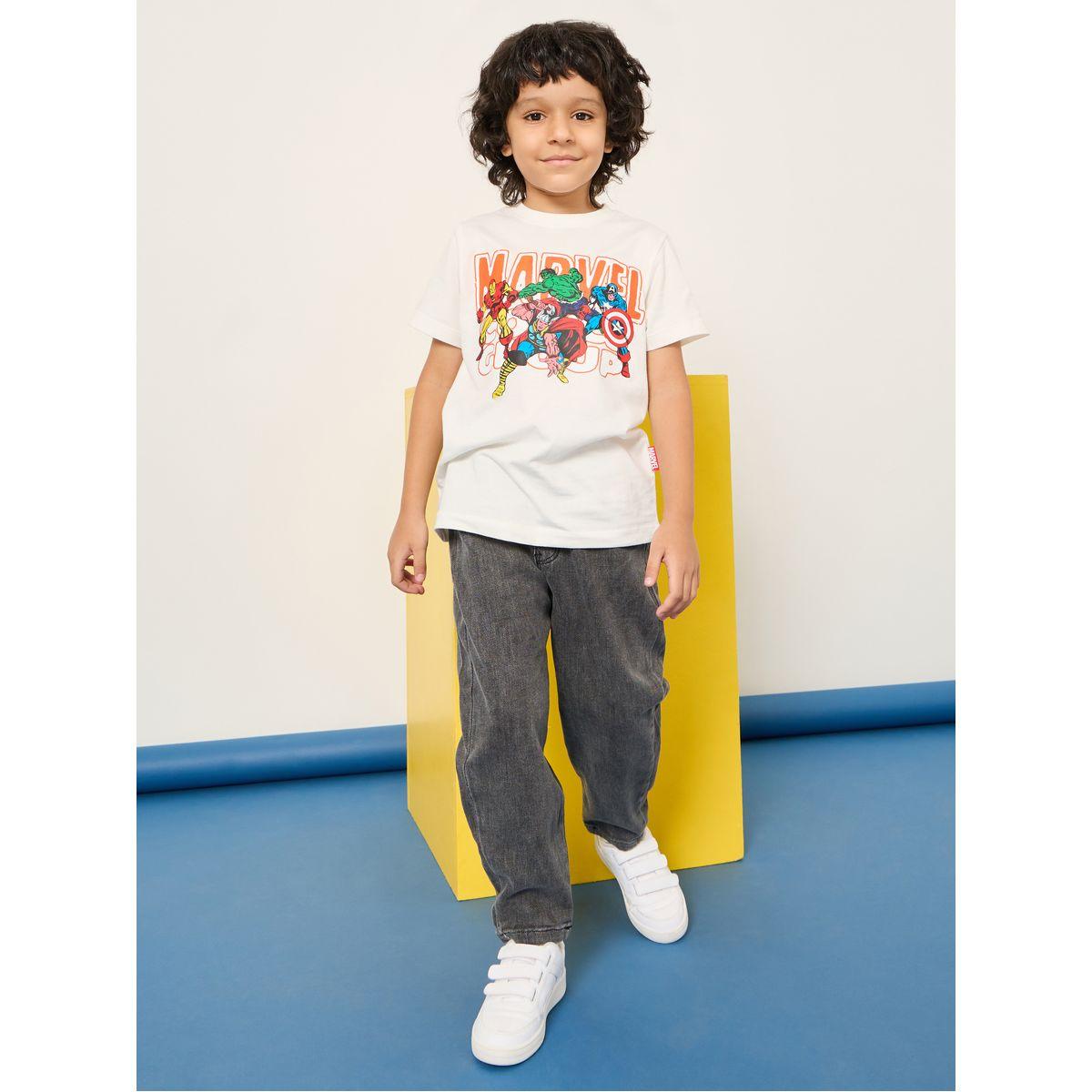 Styli Marvel Avengers Graphic Cotton T-Shirt-boys-clothing-tshirtsandpolos-image-2