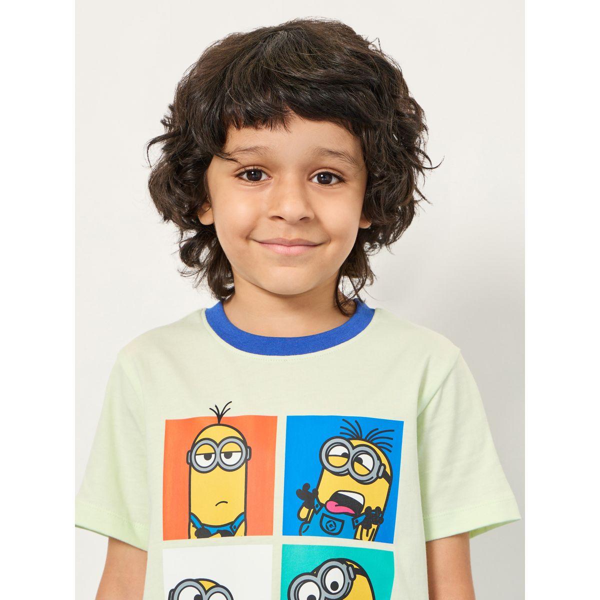 Styli Minions Graphic Ringer T-Shirt-boys-clothing-tshirtsandpolos-image-5