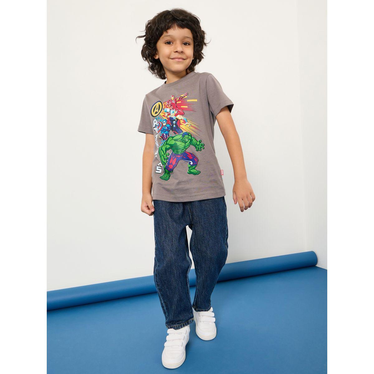 Styli The Avengers Graphic Cotton T-Shirt-boys-clothing-tshirtsandpolos-image-1