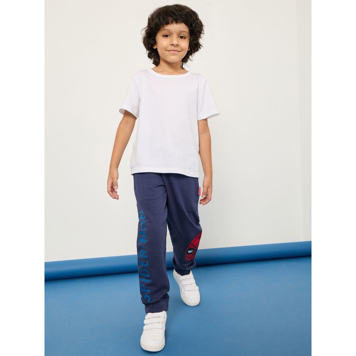 Styli Spider Man Face Graphic Drawstring Jogger-boys-clothing-bottoms-joggersandtrackpants-image-1