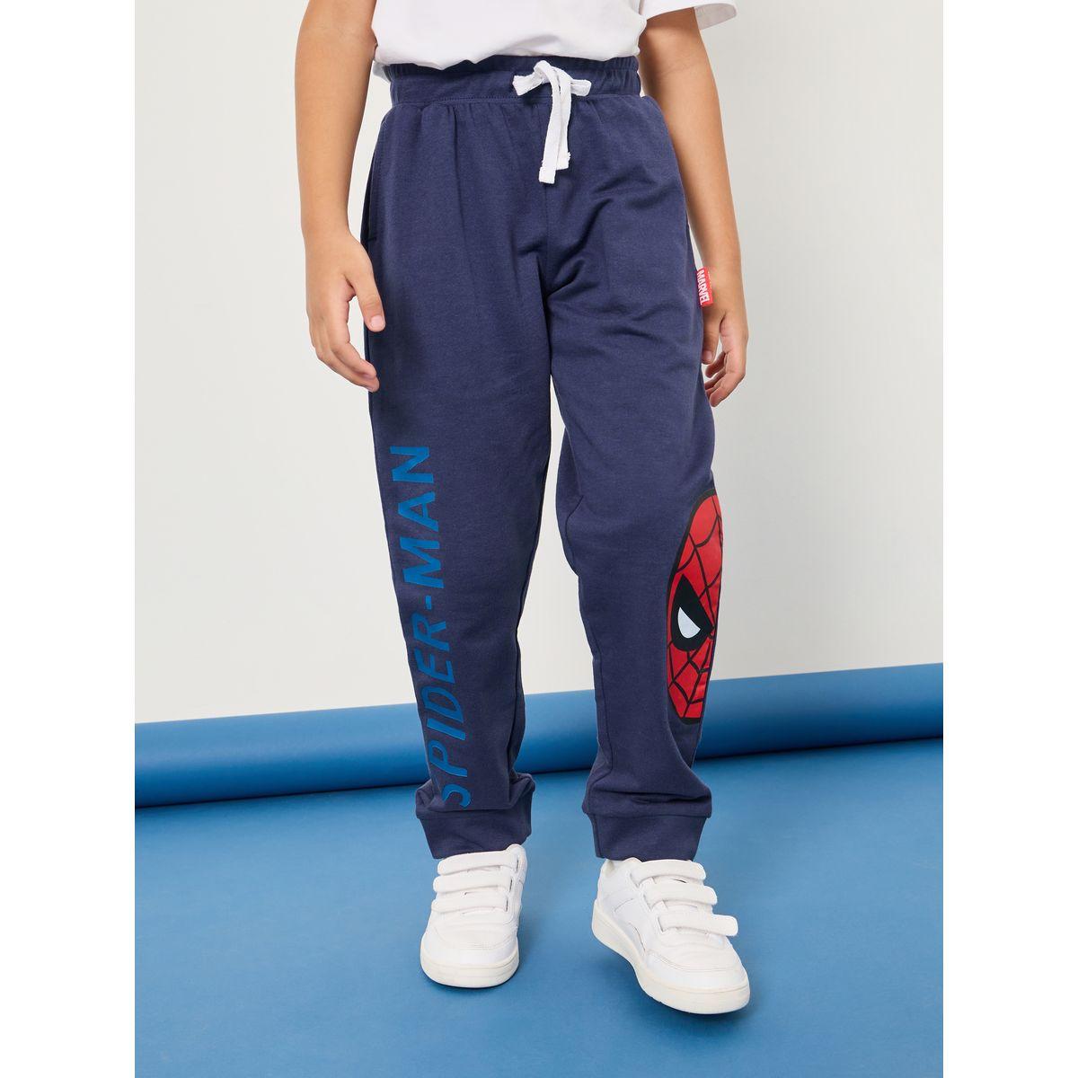 جوغر بطبعة سبايدر مان وأربطة-boys-clothing-bottoms-joggersandtrackpants-image-2