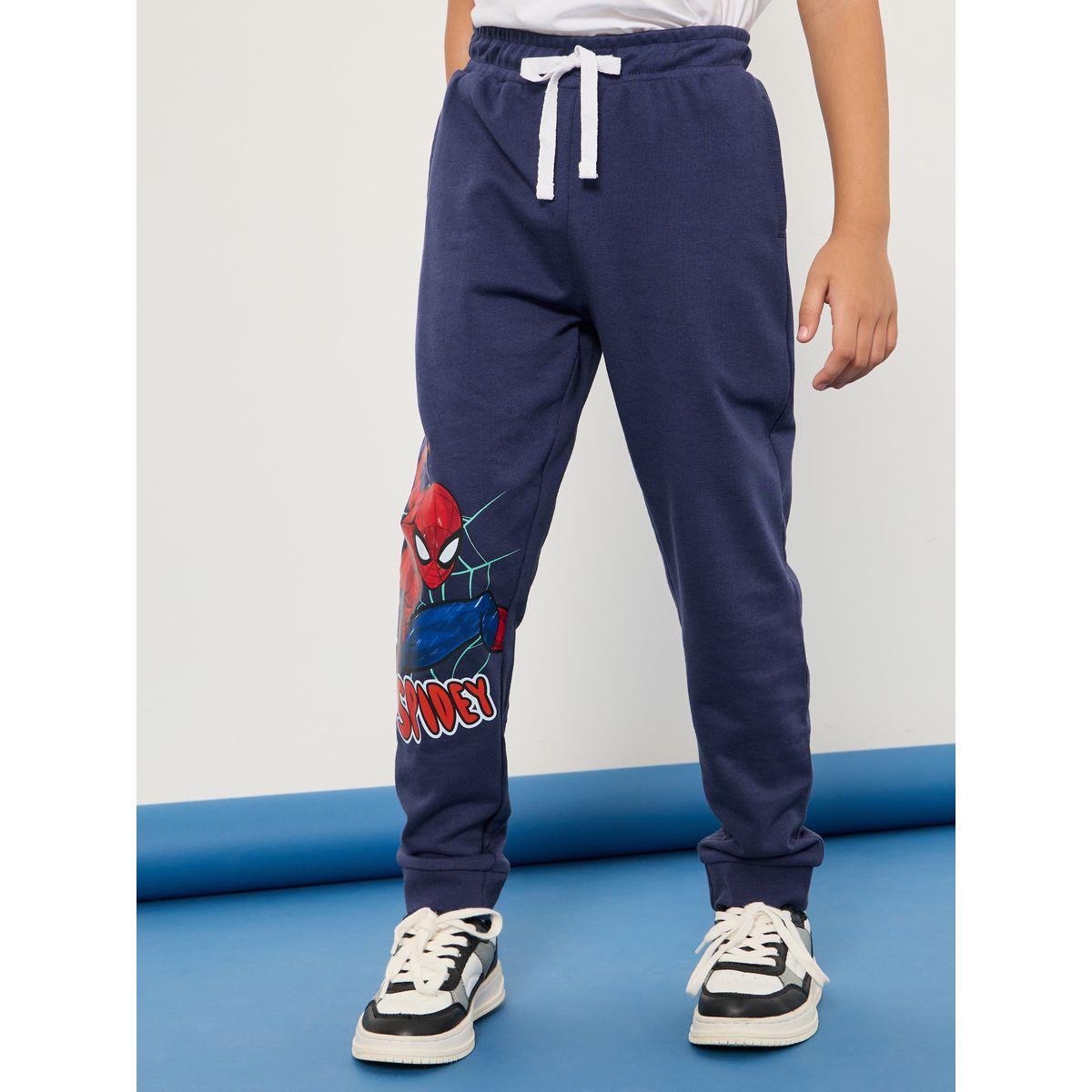 جوغر بطبعة سبايدر مان وأربطة-boys-clothing-bottoms-joggersandtrackpants-image-3