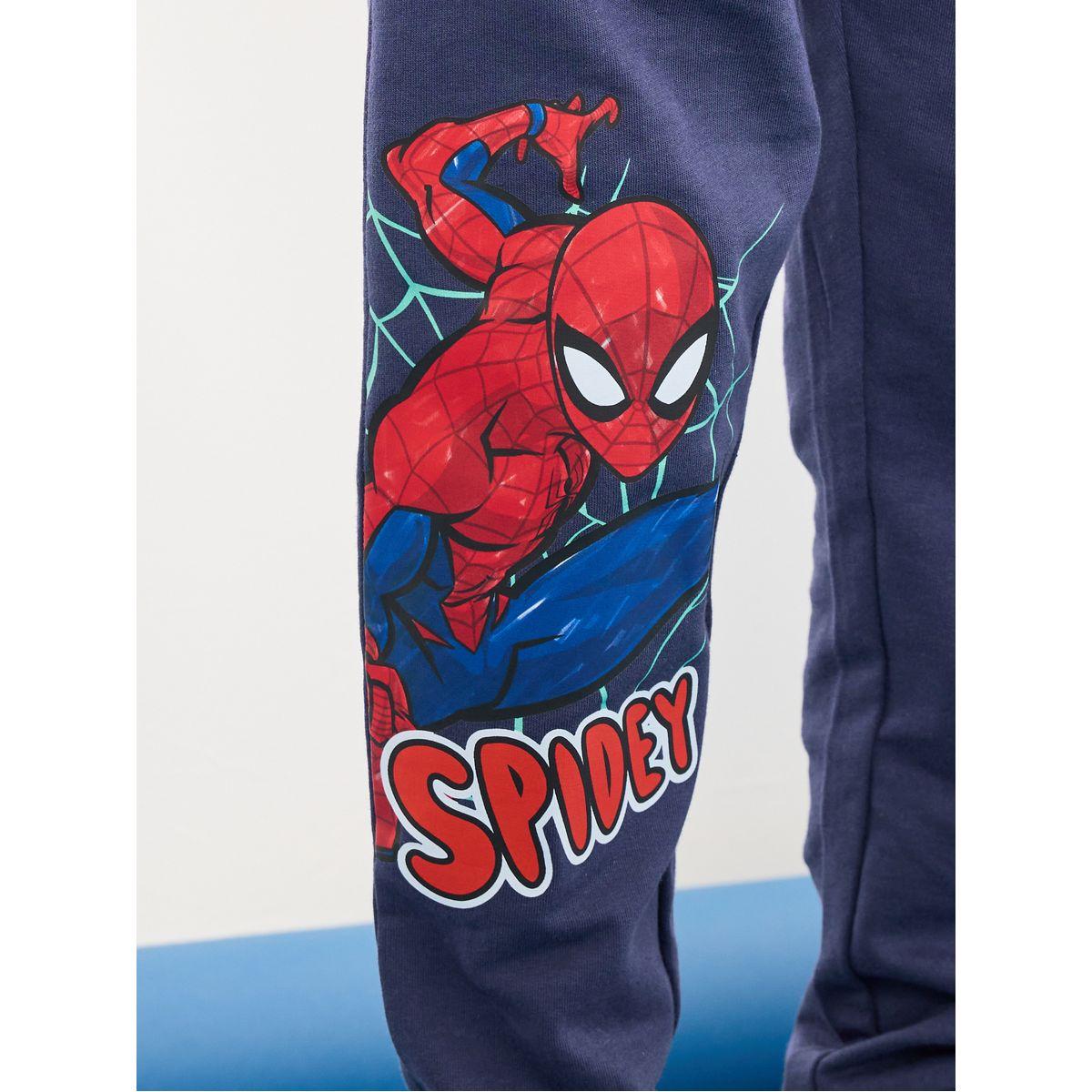 جوغر بطبعة سبايدر مان وأربطة-boys-clothing-bottoms-joggersandtrackpants-image-2