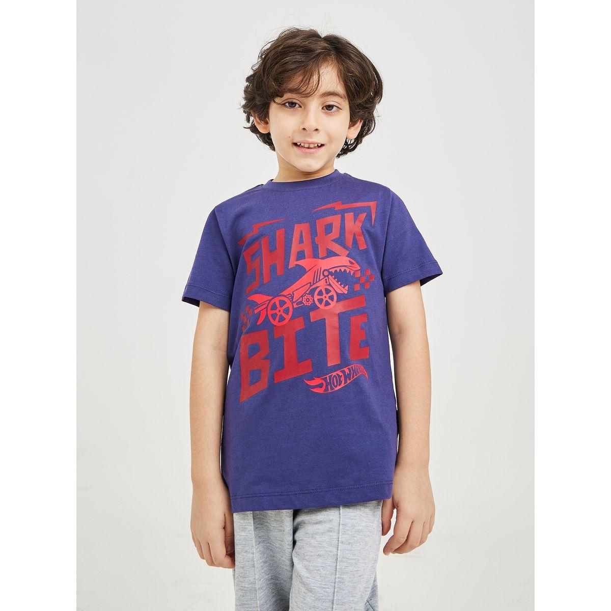 Styli Front Graphic Round Neck T-Shirt-boys-clothing-tshirtsandpolos-image-2