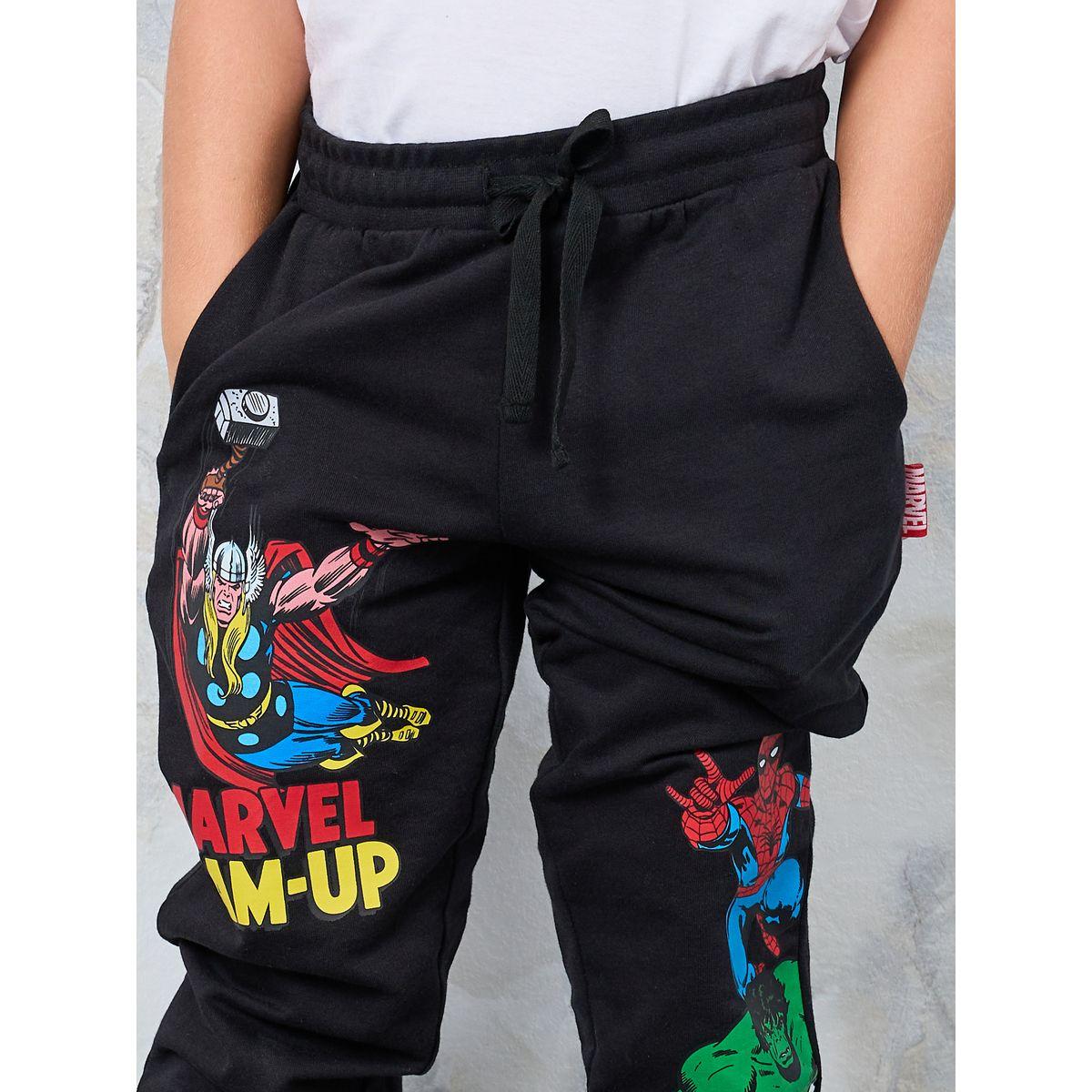 Styli Avengers Graphic Print Joggers-boys-clothing-bottoms-joggersandtrackpants-image-3