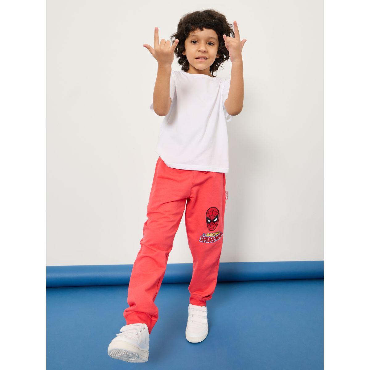 Styli Spider Man Graphic Drawstring Jogger-boys-clothing-bottoms-joggersandtrackpants-image-3