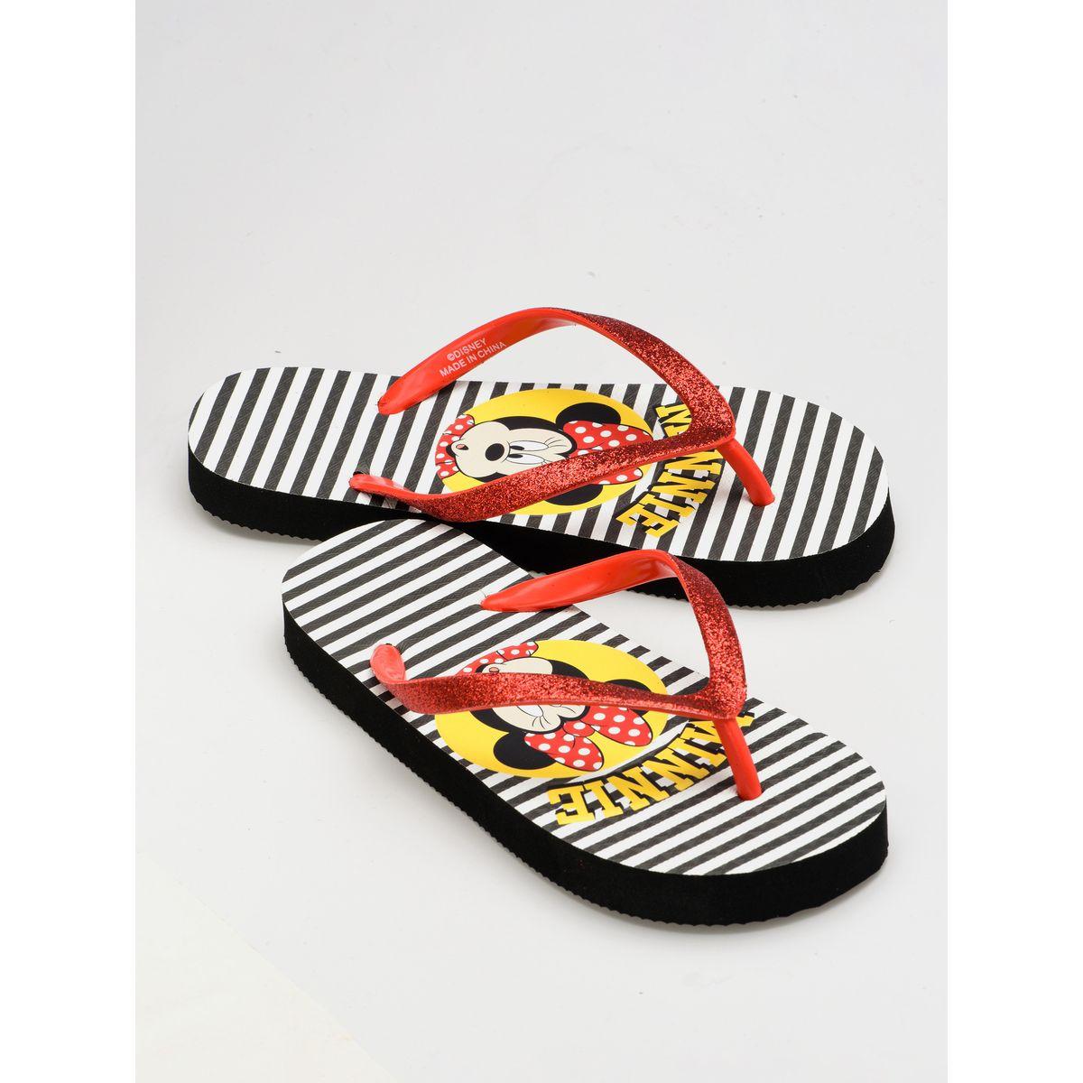 URBAN HAUL X Styli  Disney Minnie Mouse Print Flip Flops-girls-shoes-flipflopsandslides-image-2
