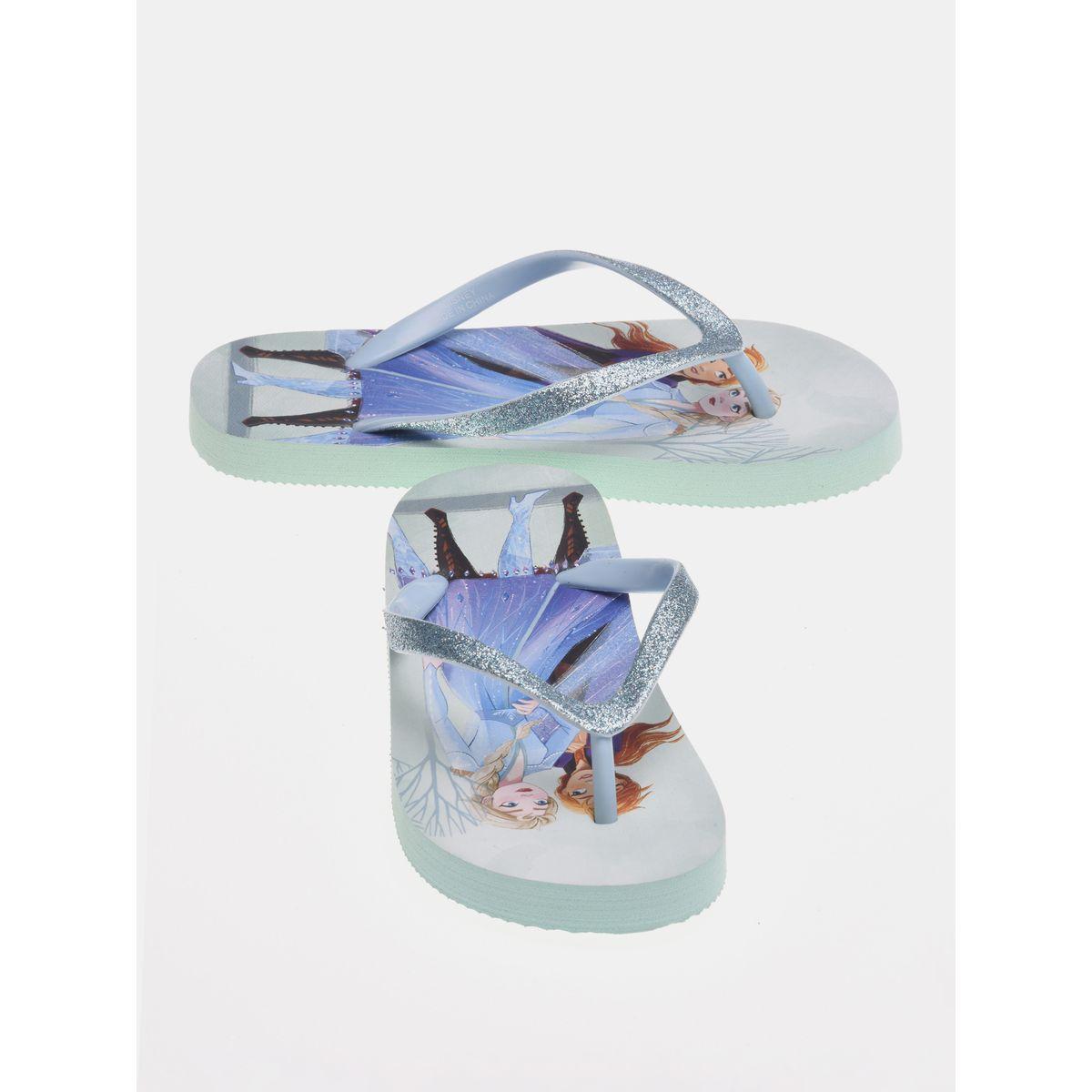 URBAN HAUL X Styli  Disney Frozen Print Flip Flops-girls-shoes-flipflopsandslides-image-2