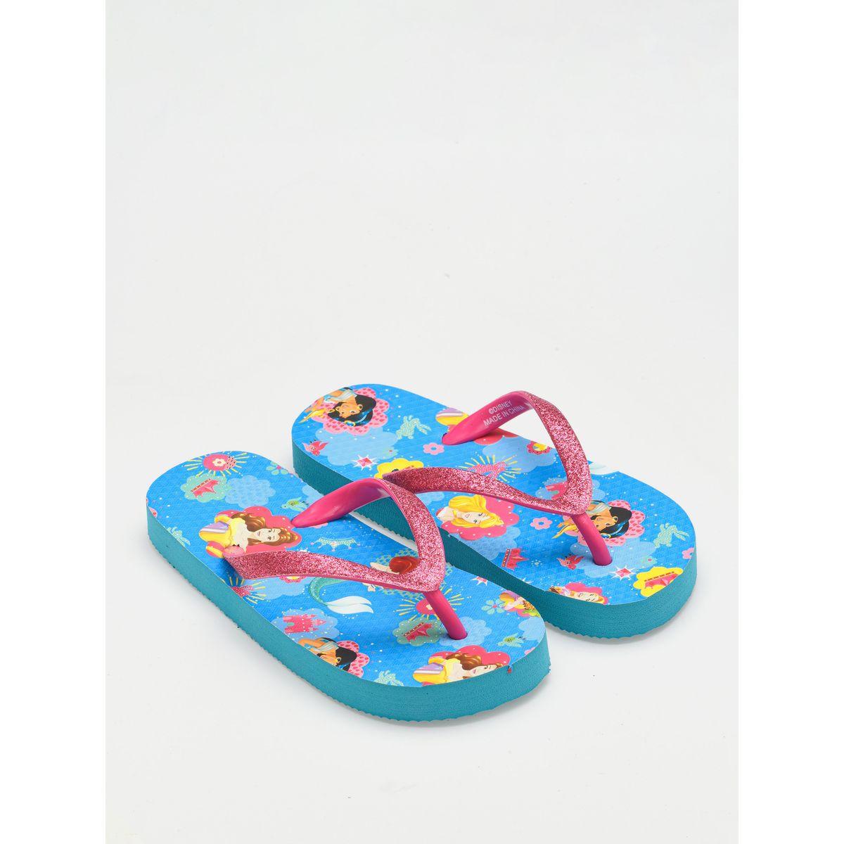 فليب فلوب مطبع بطبعة ديزني أوربان هُول × ستايلي-girls-shoes-flipflopsandslides-image-1