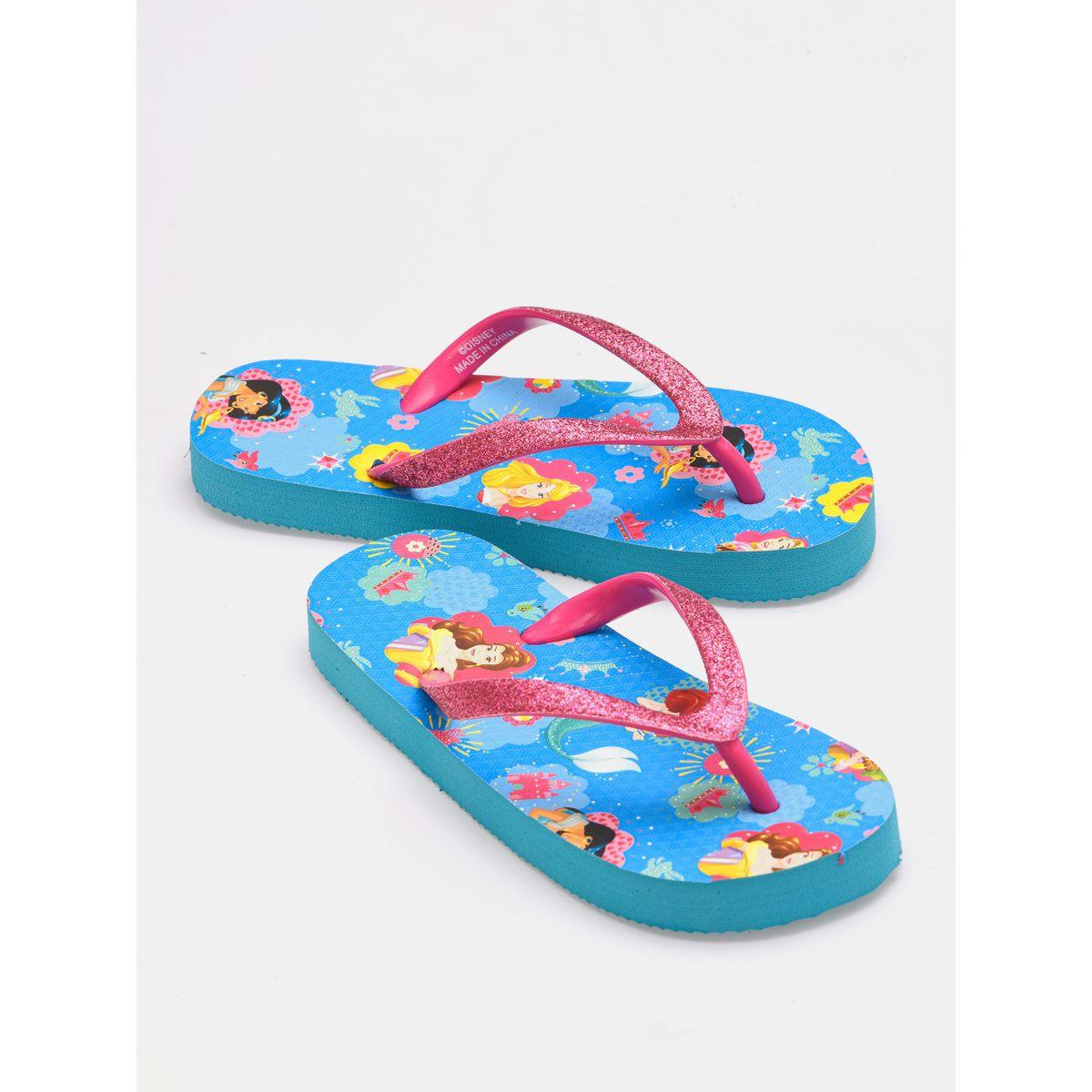 فليب فلوب مطبع بطبعة ديزني أوربان هُول × ستايلي-girls-shoes-flipflopsandslides-image-2