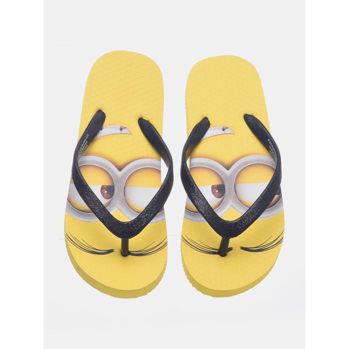 URBAN HAUL X Styli  Minions Print Flip Flops-boys-shoes-flipflopsandslides-image-1