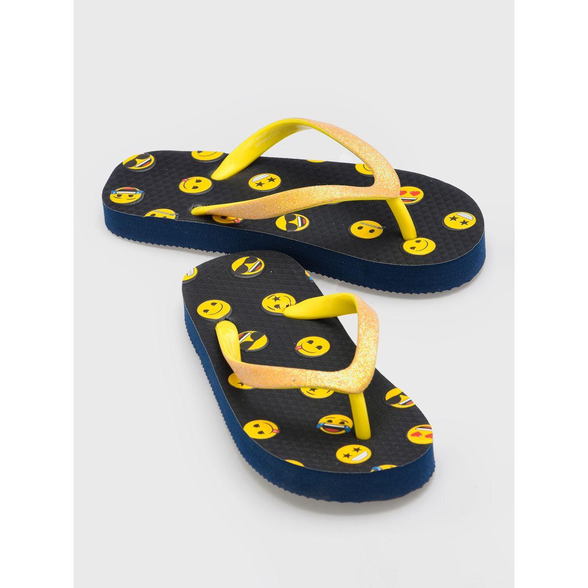 URBAN HAUL X Styli  Emoji Print Flip Flops-boys-shoes-flipflopsandslides-image-2