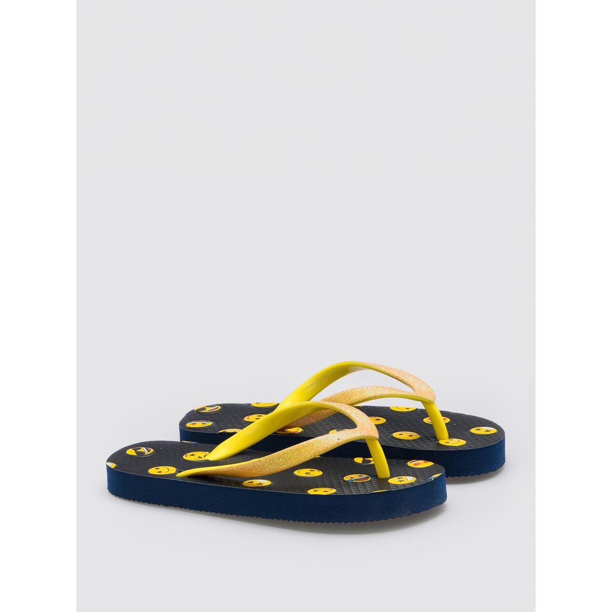URBAN HAUL X Styli  Emoji Print Flip Flops-boys-shoes-flipflopsandslides-image-3