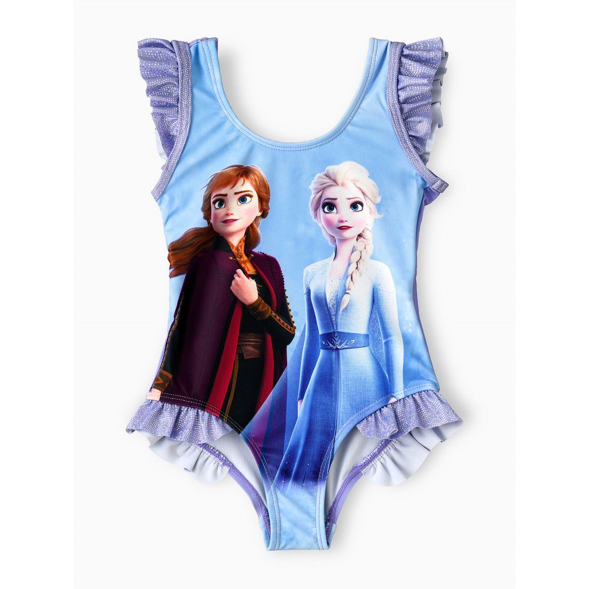 بدلة سباحة مطبع بطبعة جرافيك أوربان هُول × ستايلي-girls-clothing-swimwear-image-1