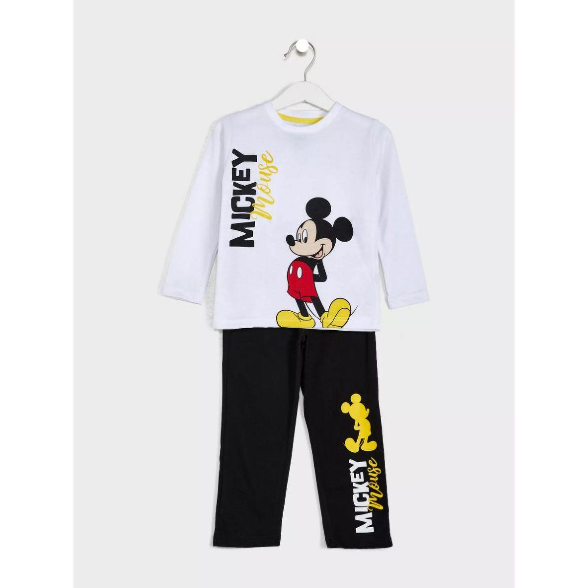 URBAN HAUL X Styli Disney Mickey Mouse T-Shirt & Pyjama Set-boys-clothing-nightwear-image-1