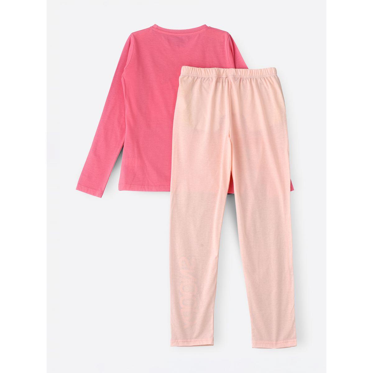 URBAN HAUL X Styli Peanuts Snoopy Graphic & Pyjama Set-girls-clothing-nightwear-image-2