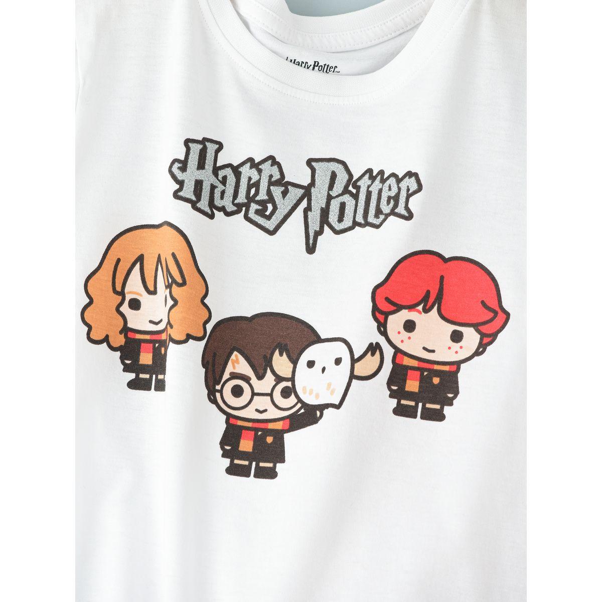 URBAN HAUL X Styli  Harry Potter Graphic T-Shirt & Pyjama Set-girls-clothing-nightwear-image-4